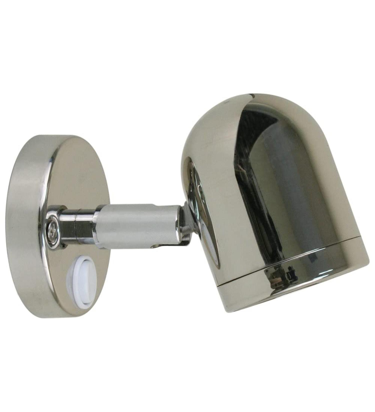 Scandvik LED 304 Stainless Steel Reading Light | 8-30V | Perfect for Boats & RVs - Buy Now - Buy Online on GoSupps.com