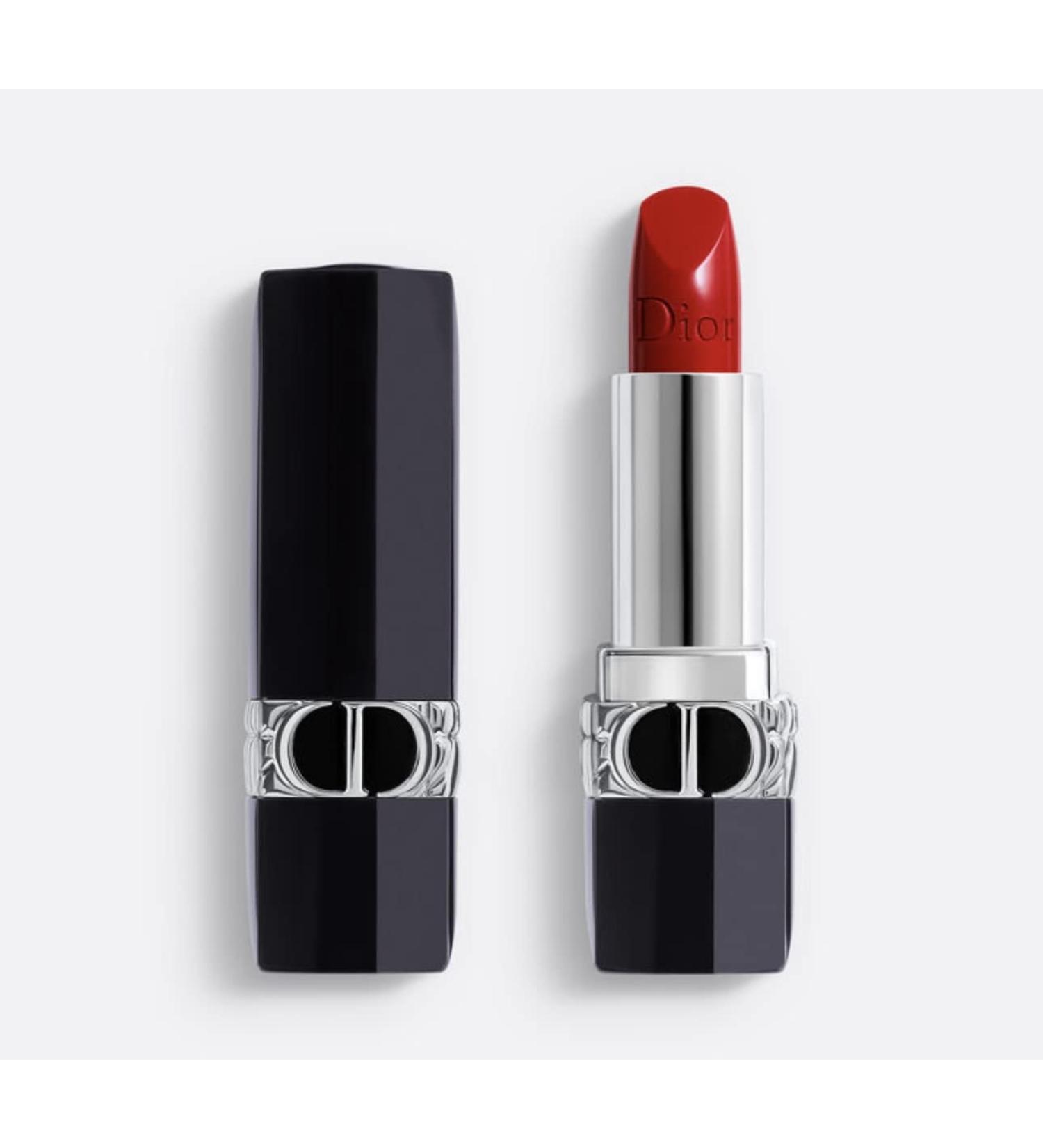 Dior Rouge Mini Lipstick 999 Satin Finish - Travel Size