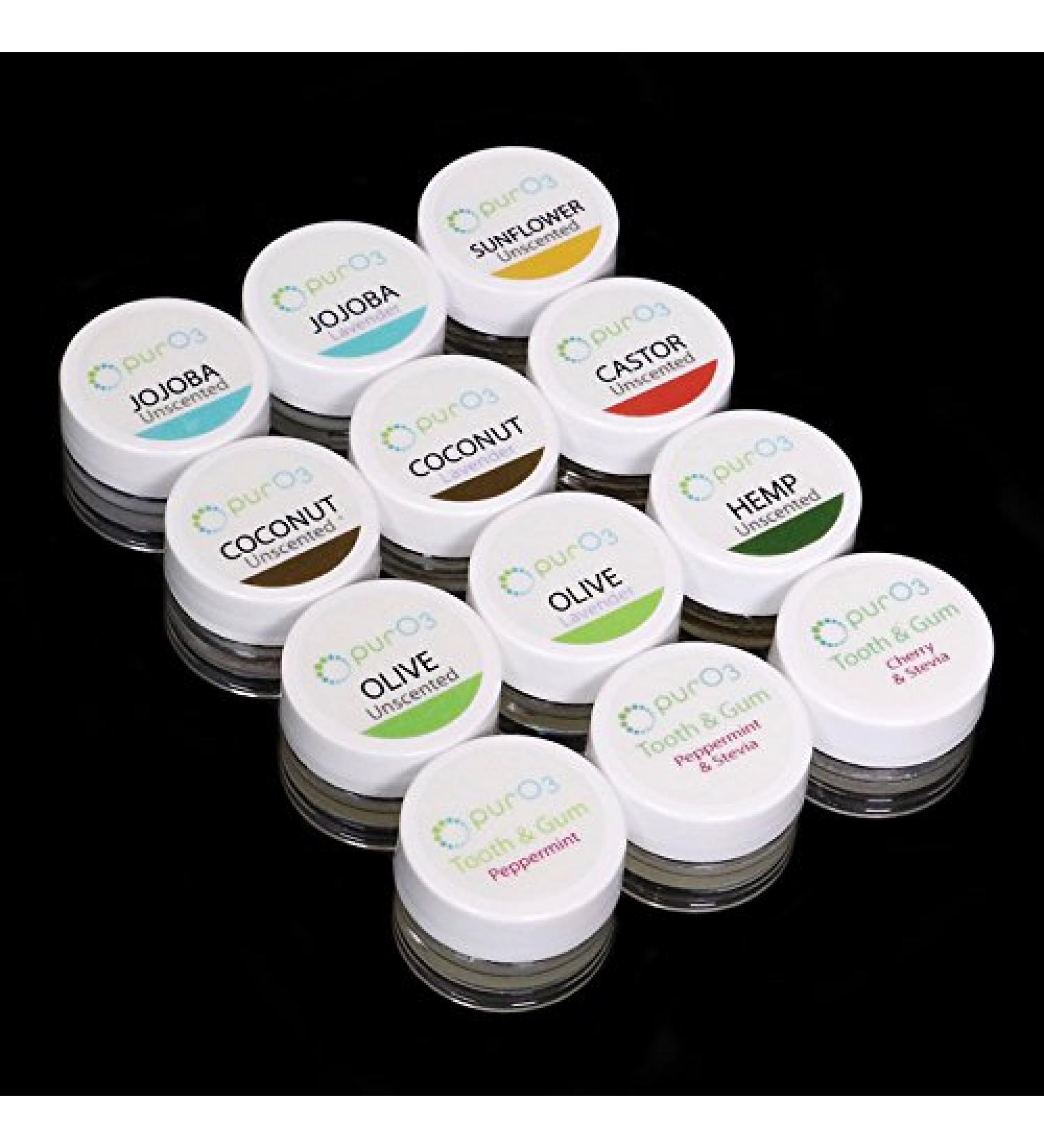 PurO3 Ultimate Sample Pack: Ozonated Oil for Natural Skincare and Wellness - Buy Online on GoSupps.com