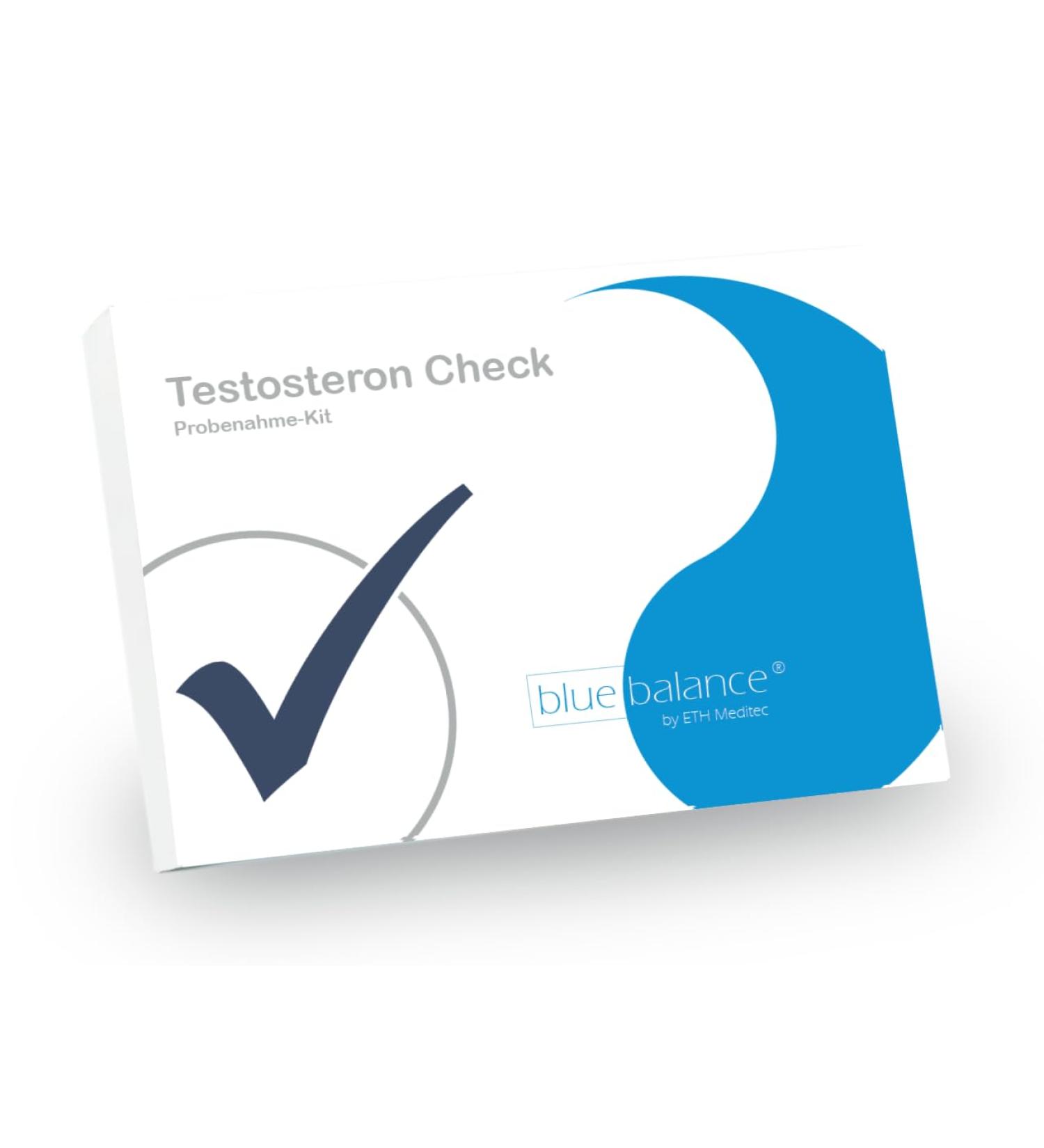 Buy Blue Balance Testosterone Test - Home Sampling Kit for Quick Results | Health Test for Testosterone Deficiency | Laboratory Analysis Included - Buy Online on GoSupps.com