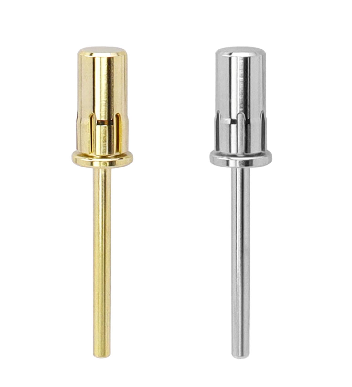 Bestgle Nail Cutter Bits 2 Pieces Nail Pin Bit Universal Fit Sanding Belts Mandrel Bit Tungsten Steel Sanding Bands Mandrel for Salon - Buy Online on GoSupps.com