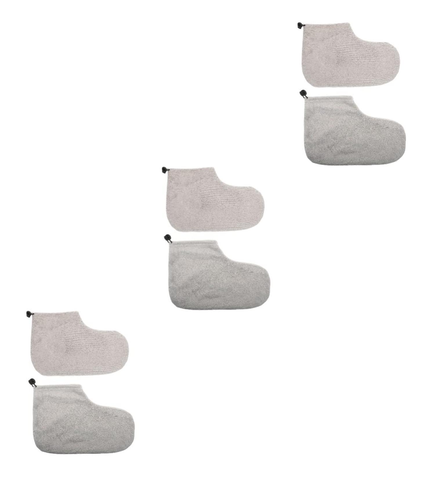 FOMIYES 3 Pairs Wax Therapy Warm Foot Cover Paraffin Wax Refills Wax Hand Treatment Paraffin Liners Wax Warmer Hand Foot Liners and Bag Mittens Hot Wax Foot Convenient Wax Foot Cover Plush - Buy Online on GoSupps.com