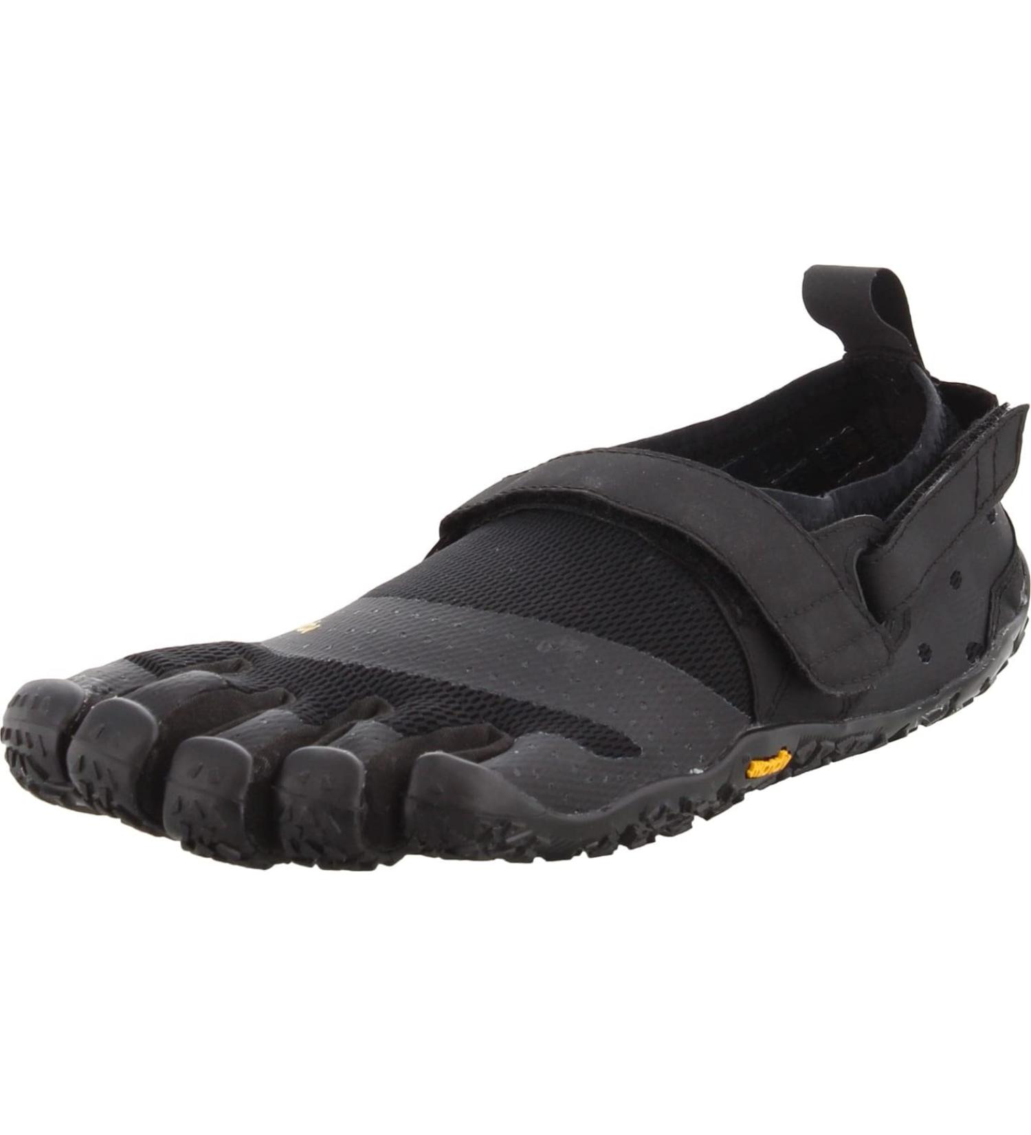 Vibram Men's V-Aqua Water Shoe 11 Black | Five Fingers | Waterproof - Buy Online on GoSupps.com
