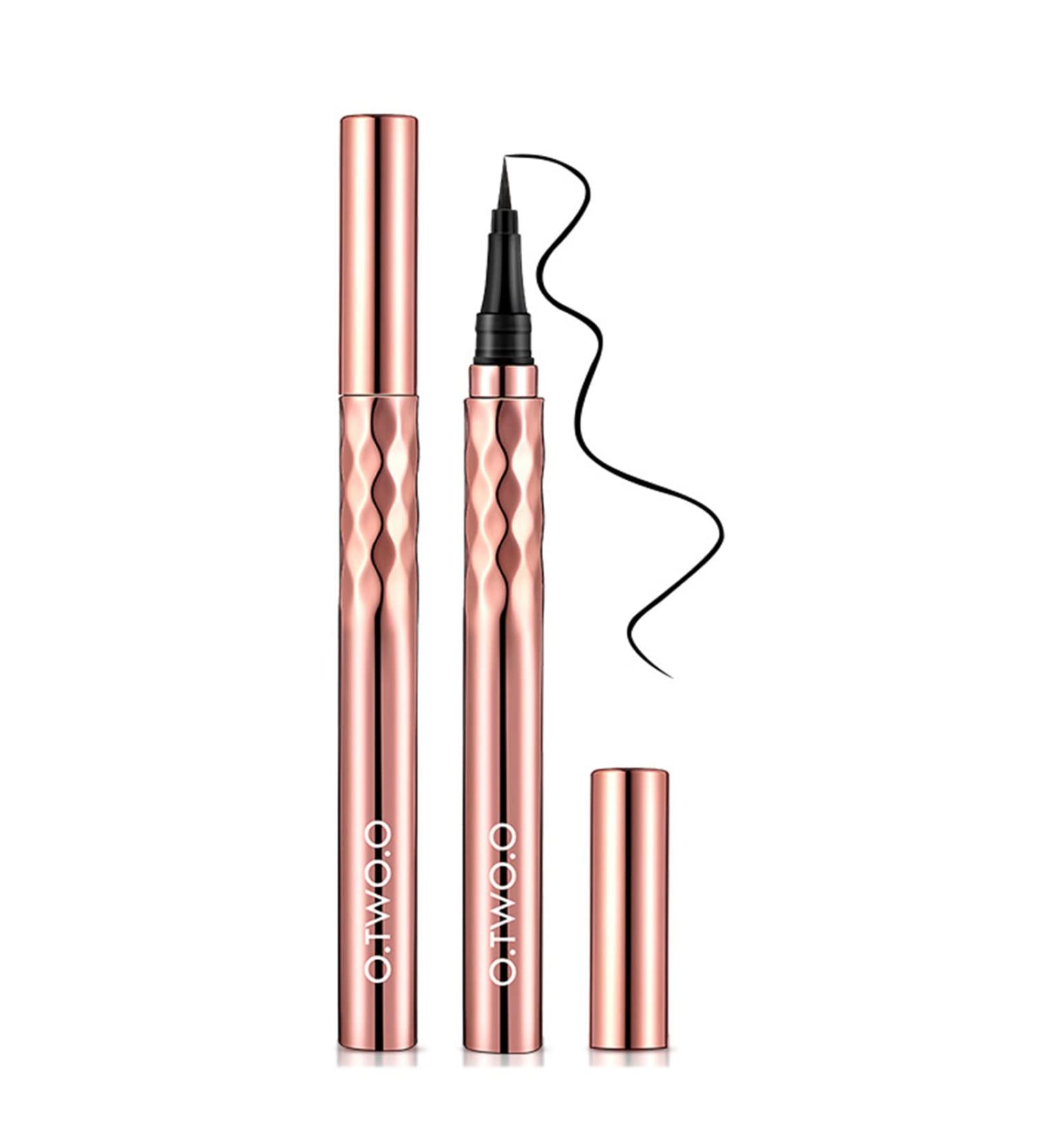 Liquid Eyeliner Pen Quick-Dry Waterproof Eye Makeup Eye Pencil Smooth Long Lasting Eyes-Cosmetics Beauty Tools Waterproof Eyeliner Liquid - Buy Online on GoSupps.com