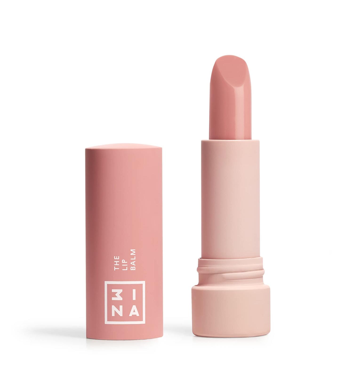 3INA MAKEUP - Vegan - The Lip Balm - Pink - Intensive Lip Balm - Hydrating Lip Care Chapstick - Moisturizing - Nourishing - Protects and Restores Dry Lips - Soft Natural Finish - Cruelty Free - Buy Online on GoSupps.com