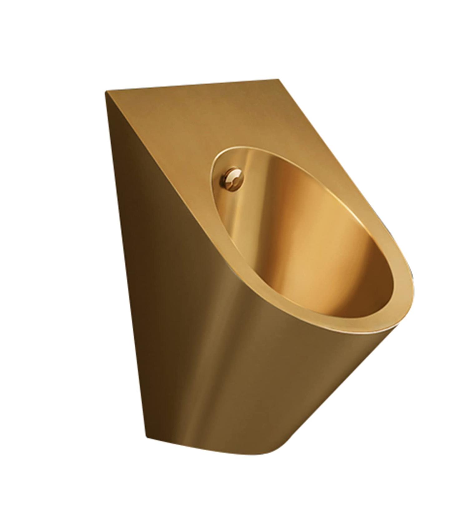 Men's Commercial Flushing Urinal Stainless Steel High-Efficiency Wall-Mounted Urinal Anti-Overflow Urinal Vertical Toilet with Automatic Sensor Flush Valve Used in Hote - Buy Online on GoSupps.com