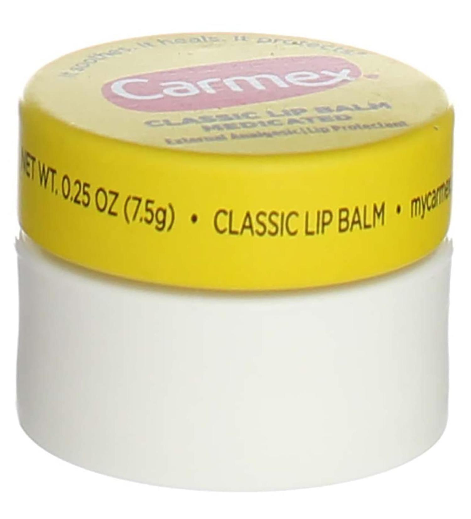 Carmex Classic Medicated Lip Balm 0.25 oz - Soothing Relief for Chapped Lips - Buy Online on GoSupps.com
