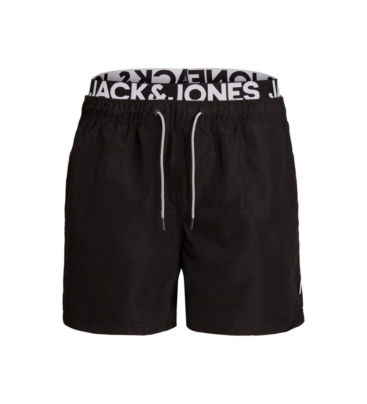 JACK & JONES Aruba Swim Shorts for Men - XL Black Swimming Trunks - International Shipping Available - Buy Online on GoSupps.com