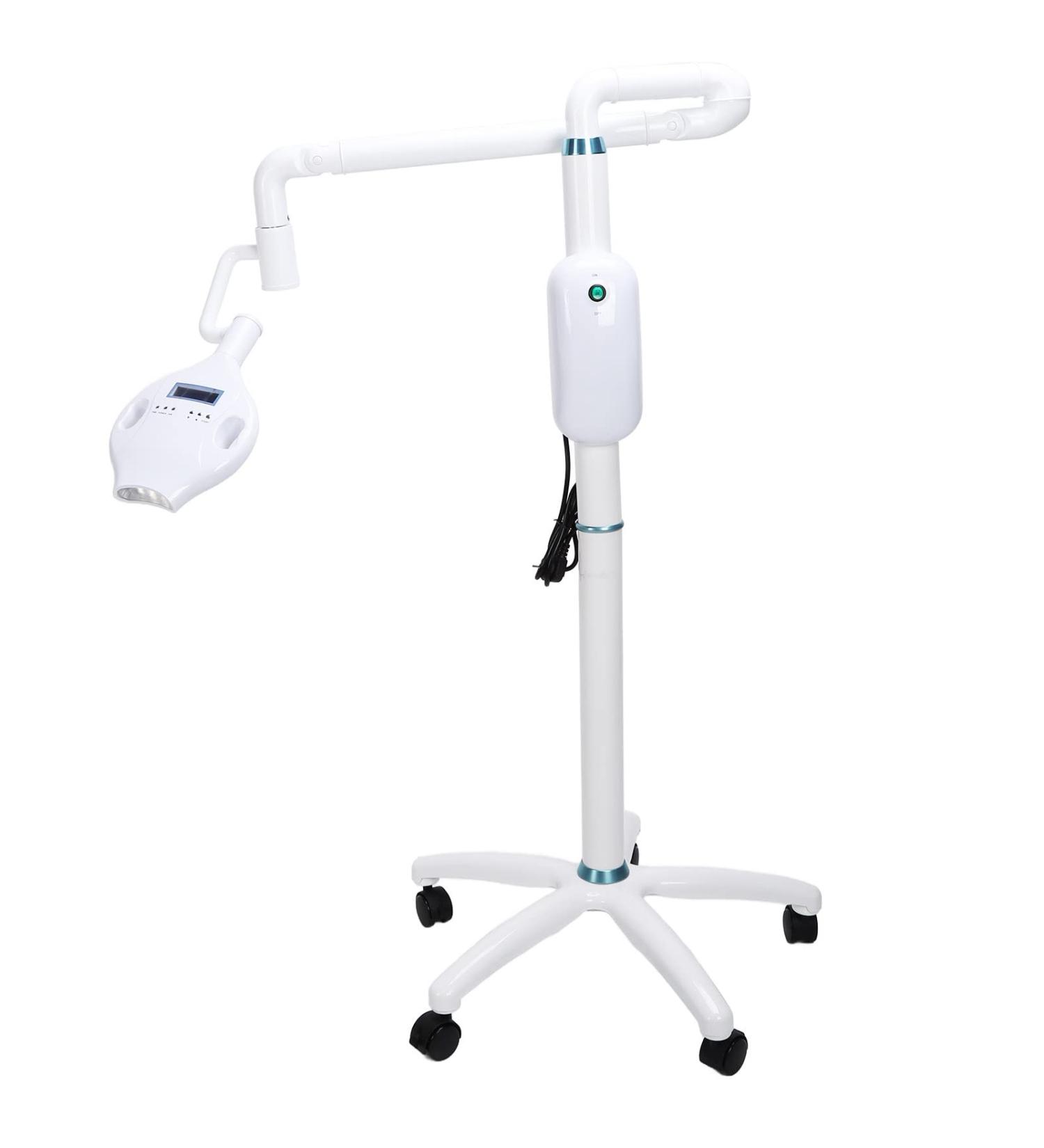 Adjustable Tooth Whitening Lamp for Clinics | Movable Tooth Bleaching Set with 5 Universal Wheels (EU) - Enhance Your Practice - Buy Online on GoSupps.com