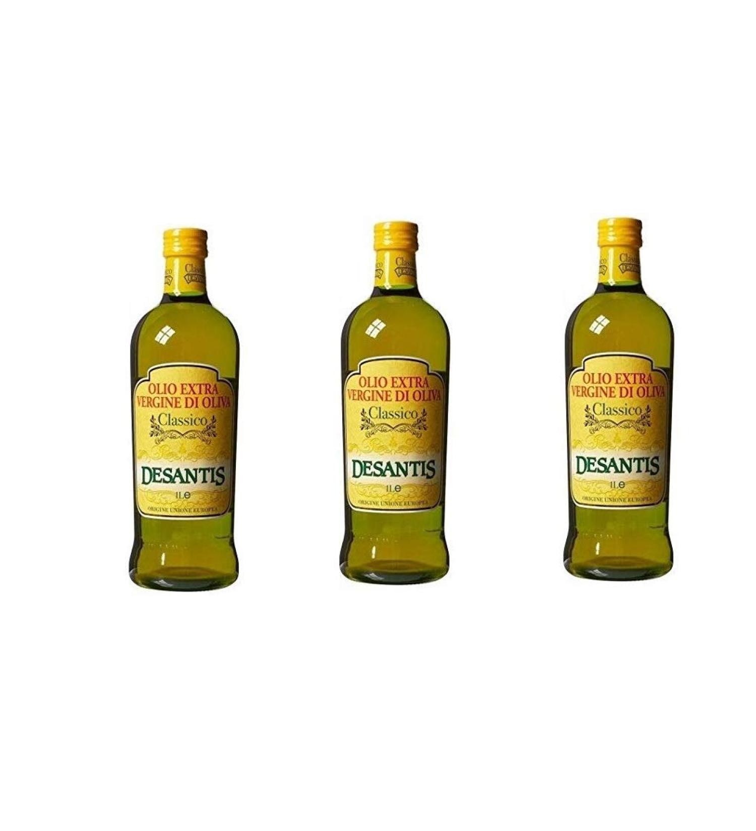 De Santis De Santis Classico Extra Natives Olive Oil 1 Litre (Pack of 3)
