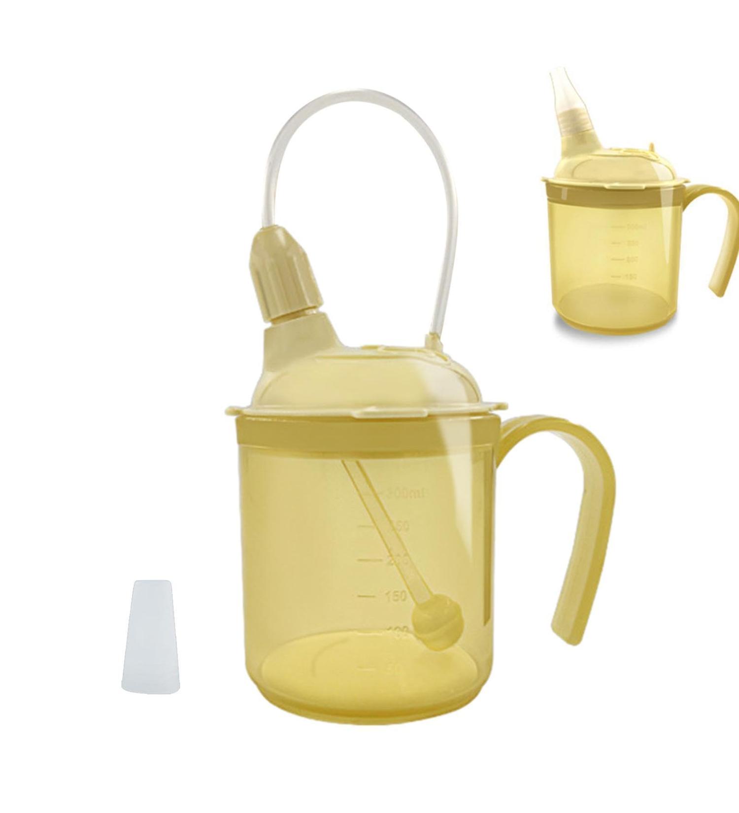 Adult Sippy Cups Spill Proof - Drinking Cup 300ml Spill Proof Cups | Adult Sippy Cup for Elderly Spill Proof | Lightweight Drinking Cup for Adults | More Spills Cups for Adults for Hot Cold Beverages - Buy Online on GoSupps.com