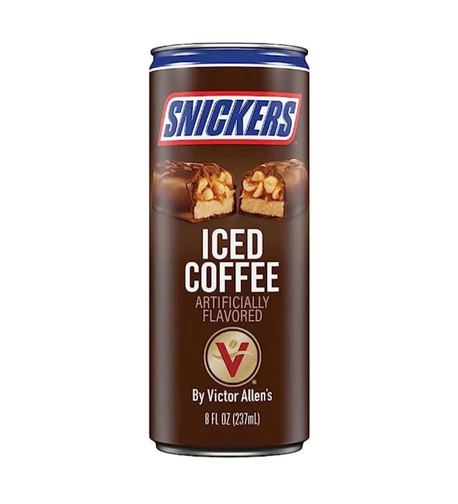SUPPLIIONLINE Snickers Iced Coffee Indulge In Flavourful Bliss Savor The Irresistible Fusion Rich Coffee Essence And Snicker Delight Volume 237 ml - Buy Online on GoSupps.com