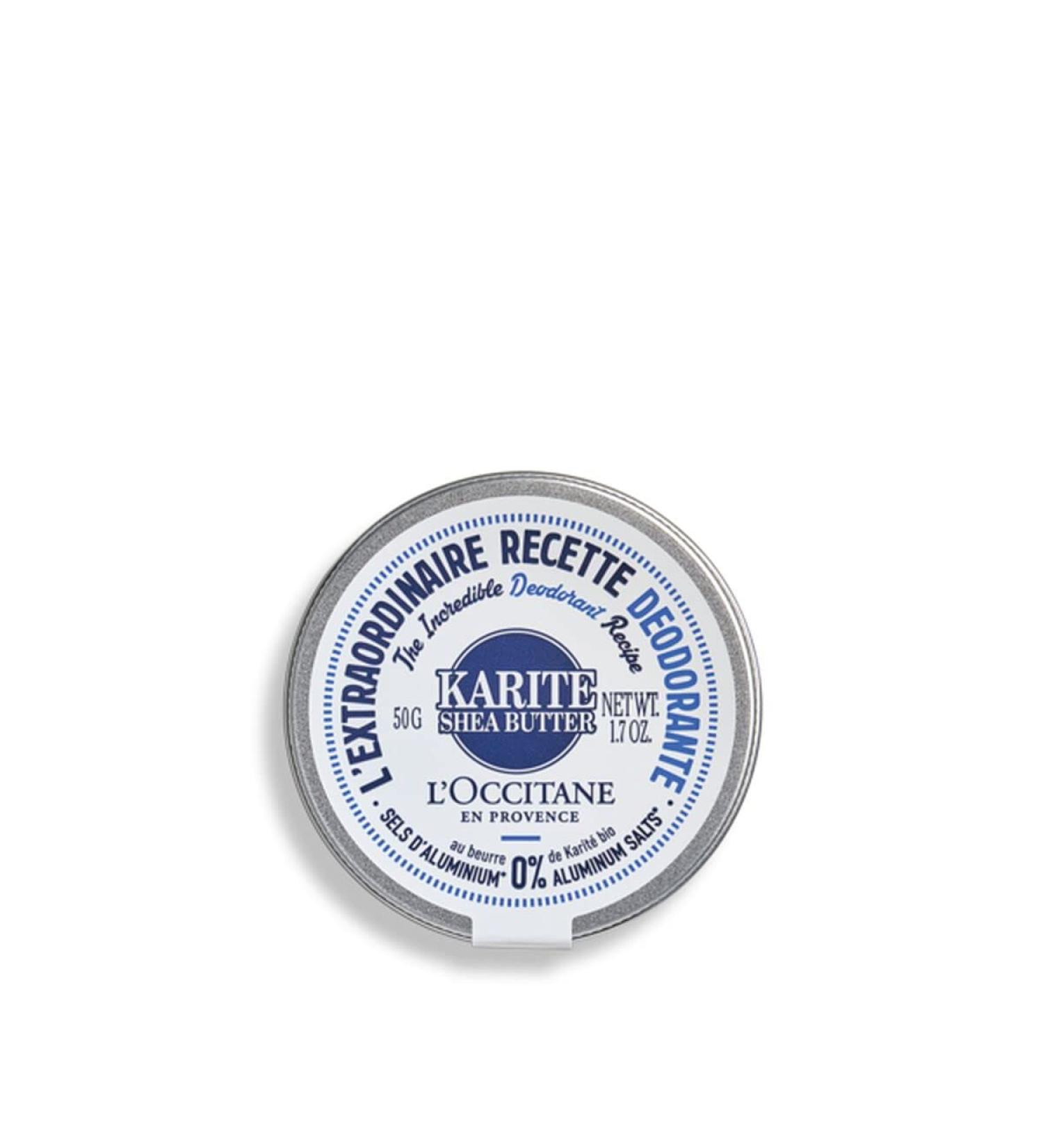 L'Occitane Shea Butter Deodorant Recipe - 1.7 oz - Buy Online on GoSupps.com