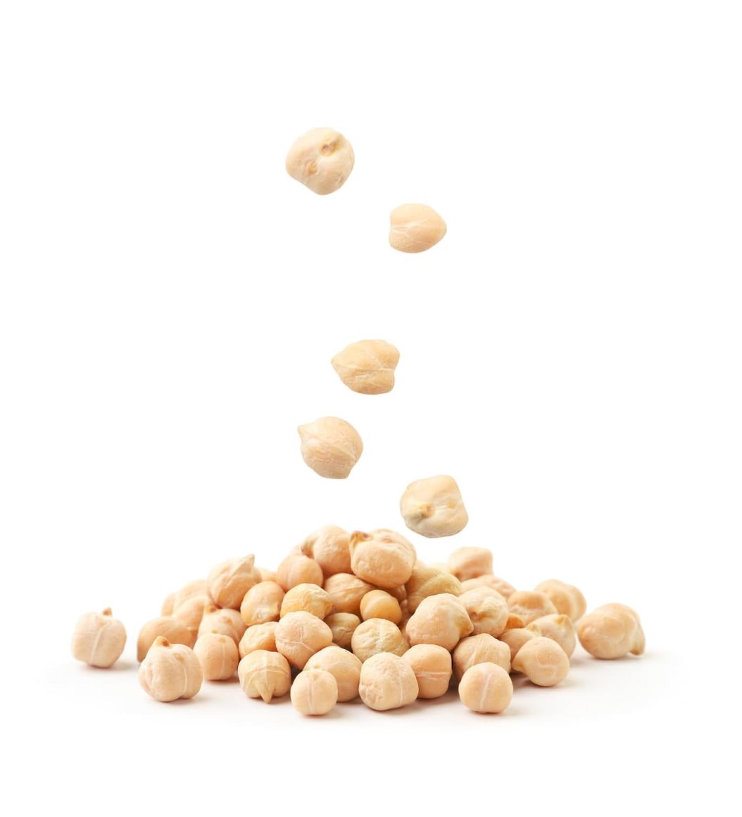 Dried Chickpeas 2KG (4.40 lbs) - High-Protein Fiber-Rich Product of Canada. Perfect for Hummus Stews Salads Curries. A Versatile Plant-Based Protein Source. - Buy Online on GoSupps.com