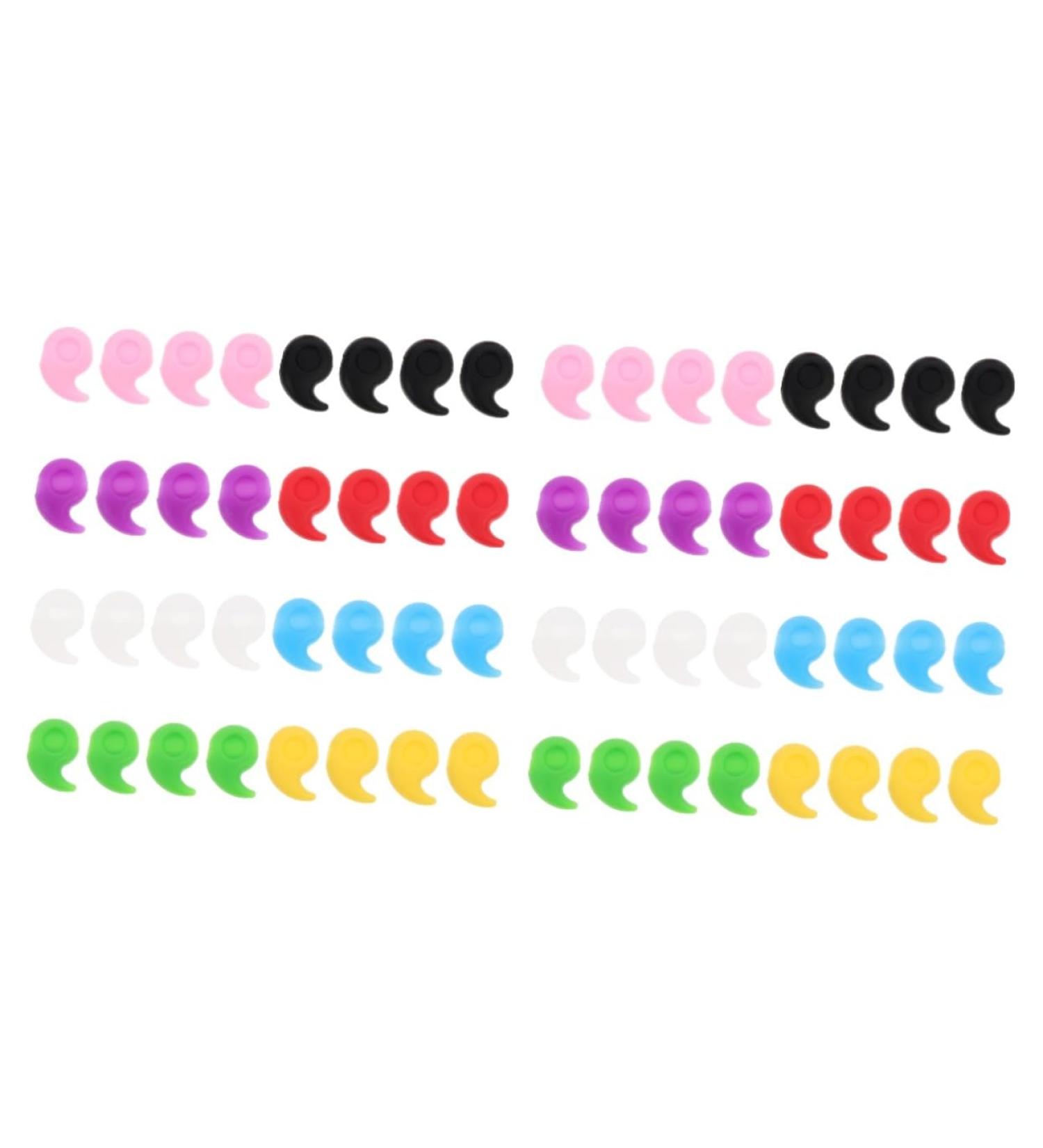 Doitool 80 Pairs Non-Slip Sports Sunglasses Holder - Multi-Color Set of 2 Compatible with Round & Sports Glasses - Buy Online on GoSupps.com