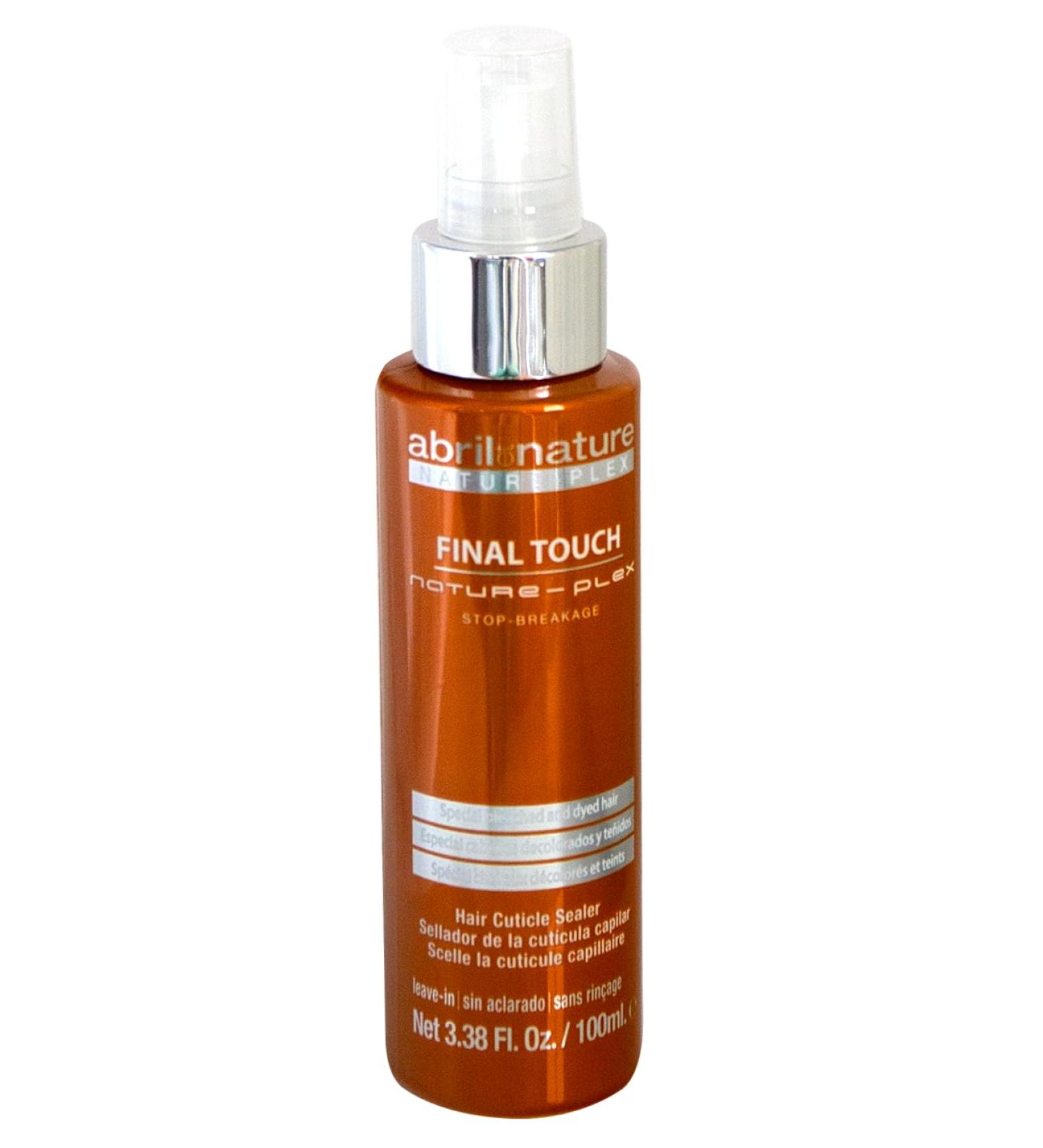 Abril et Nature Final Touch Nature Plex Leave-In Conditioner - 100ml Vegan Hair Treatment with Stem Cells for Stressed Hair - International Shipping Available - Buy Online on GoSupps.com