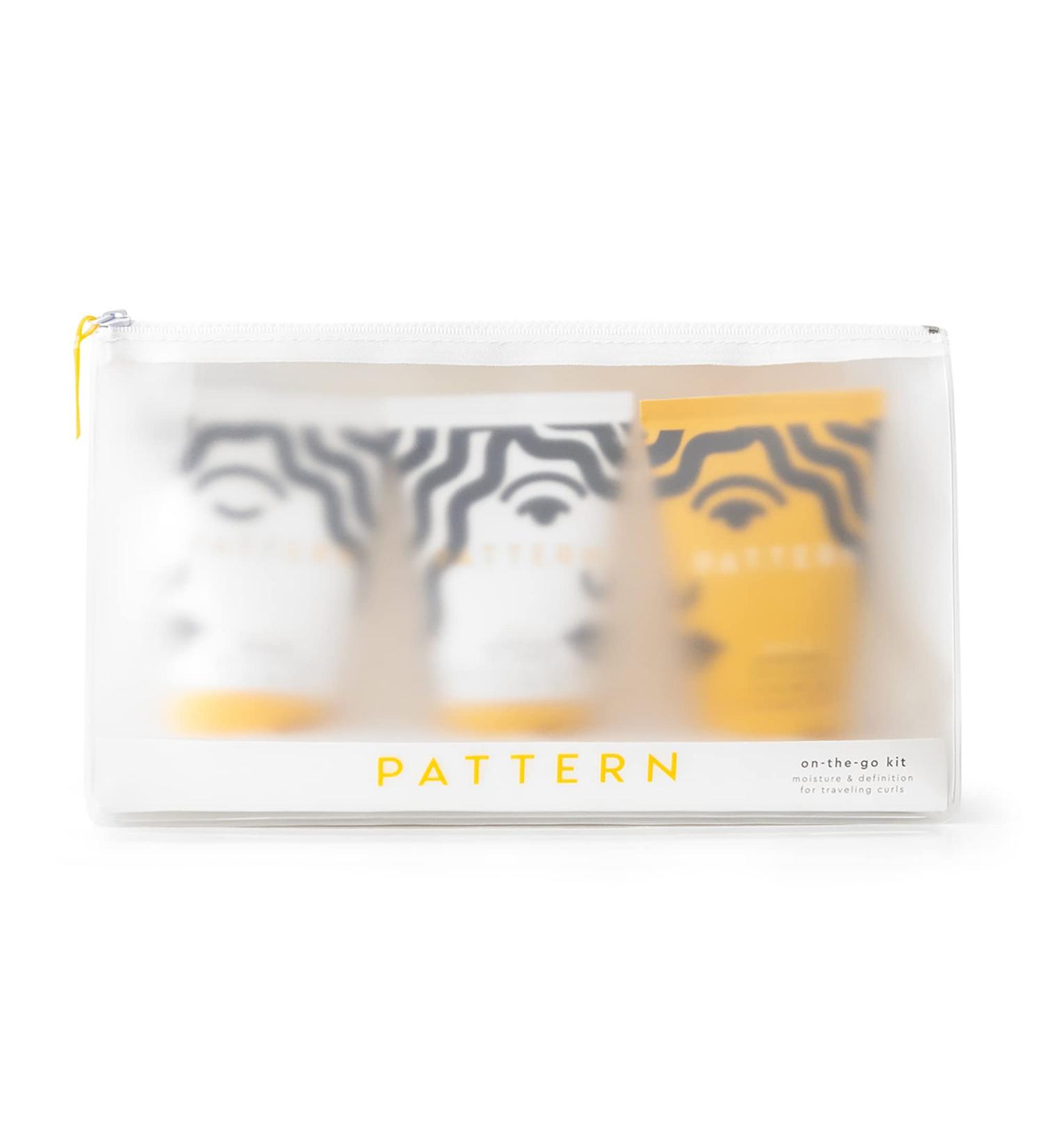 PATTERN On-The-Go Hair Care Kit! Includes Hydration Shampoo Heavy Conditioner And Leave-In Conditioner! Shampoo And Conditioner For Curly Hair! Perfect For Curlies Coilies & Tight Texture Hair! 3 Fl Oz (Pack of 3)