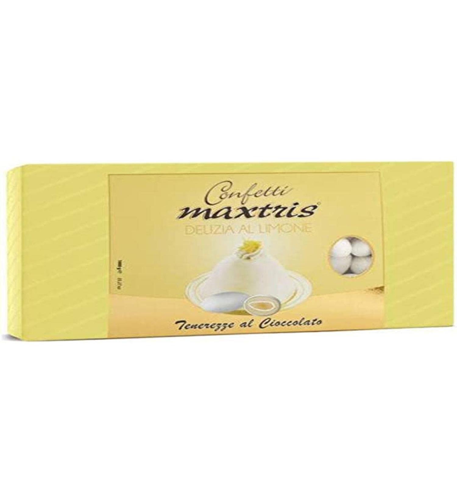 MAXTRIS | Italian Almond Dragées | LEMON PLEASURE | 1 Kg.