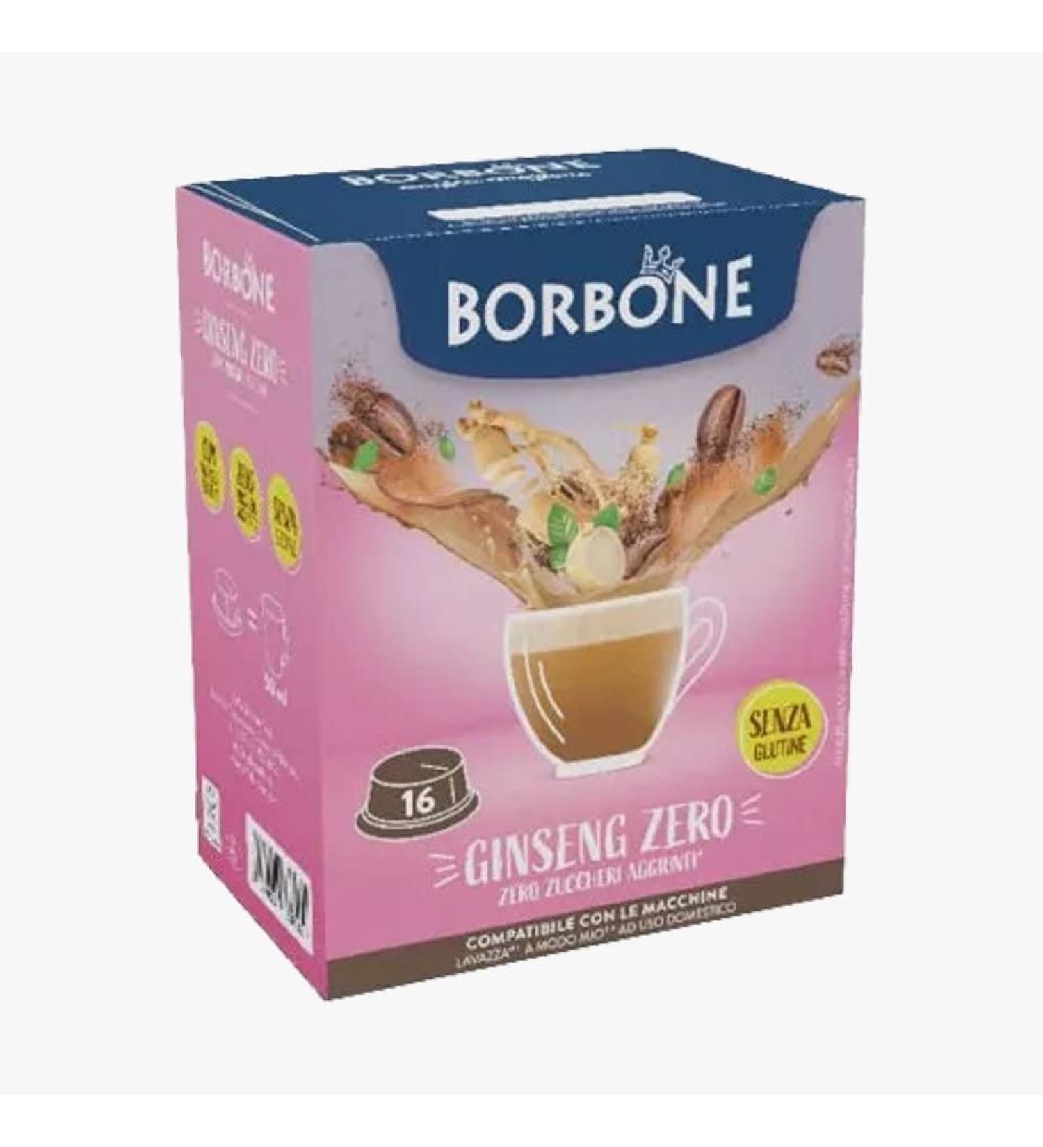 CAFF BORBONE 96 Capsules Caffe Borbone compatible with Lavazza a Modo Mio Ginseng Zero - L'Emporio del Caff