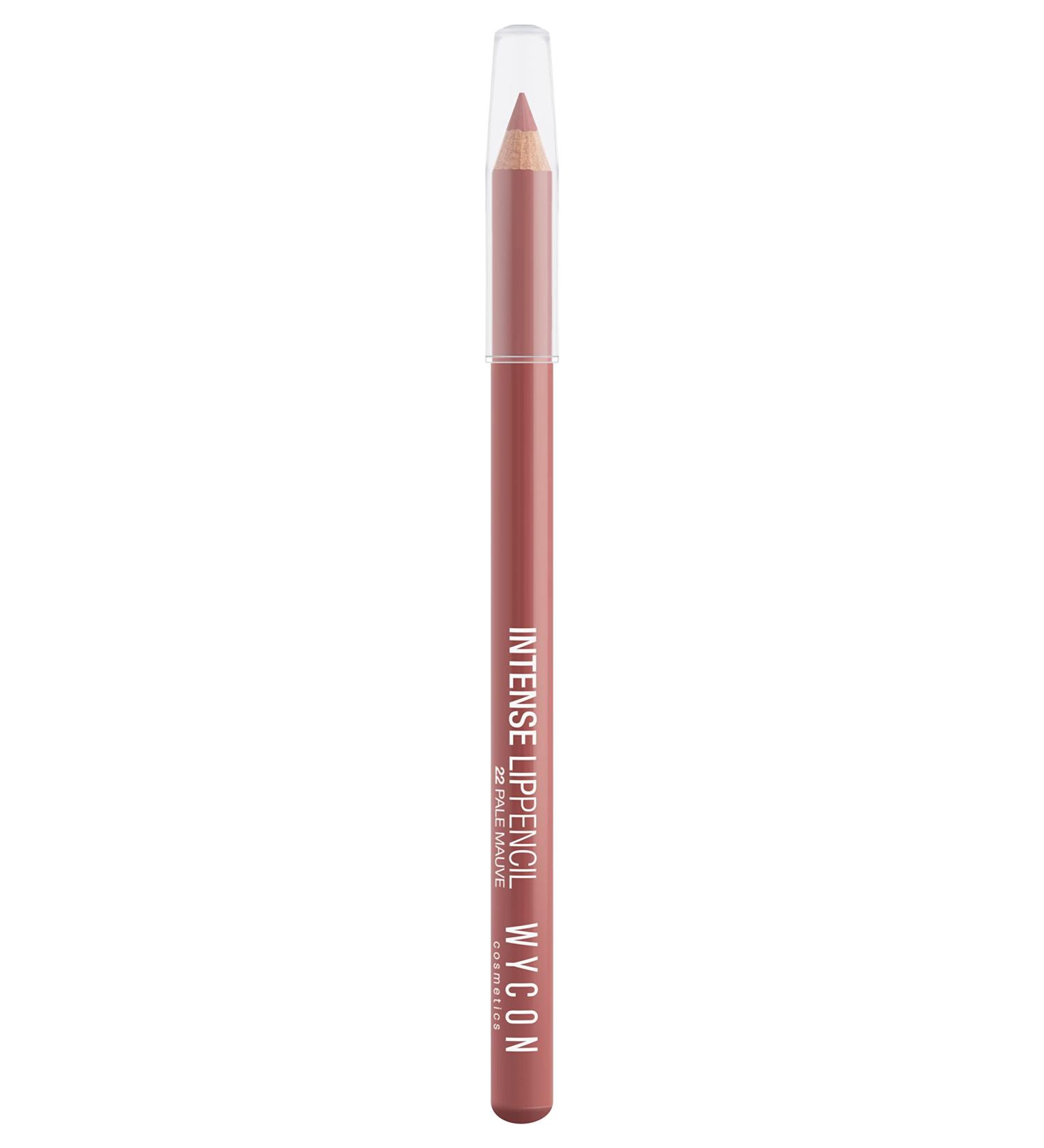 WYCON Cosmetics INTENSE LIP PENCIL Wooden Lip Pencil with High Writing and Precise Line, Extremely Smooth and Comfortable Texture - 22 Purple Blades