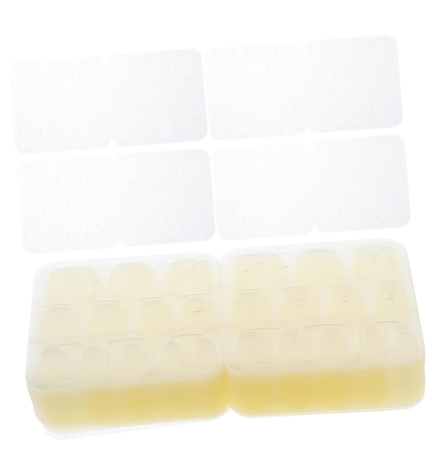 Beaupretty 50 Sheets of Solid Glue Gel for Pressure Stickers Double Sided Adhesive Tabs - Buy Online on GoSupps.com