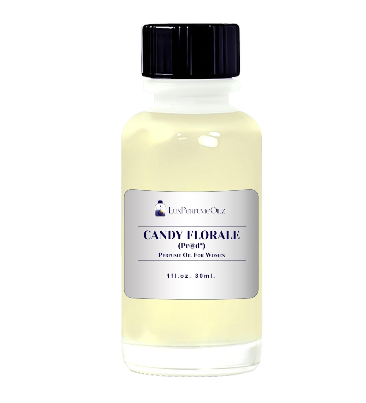 Candy Florale Perfume Oil for Women Sweet Floral Fragrance Multiple Sizes (1 Oz. (30 ML) Boston Bottle)