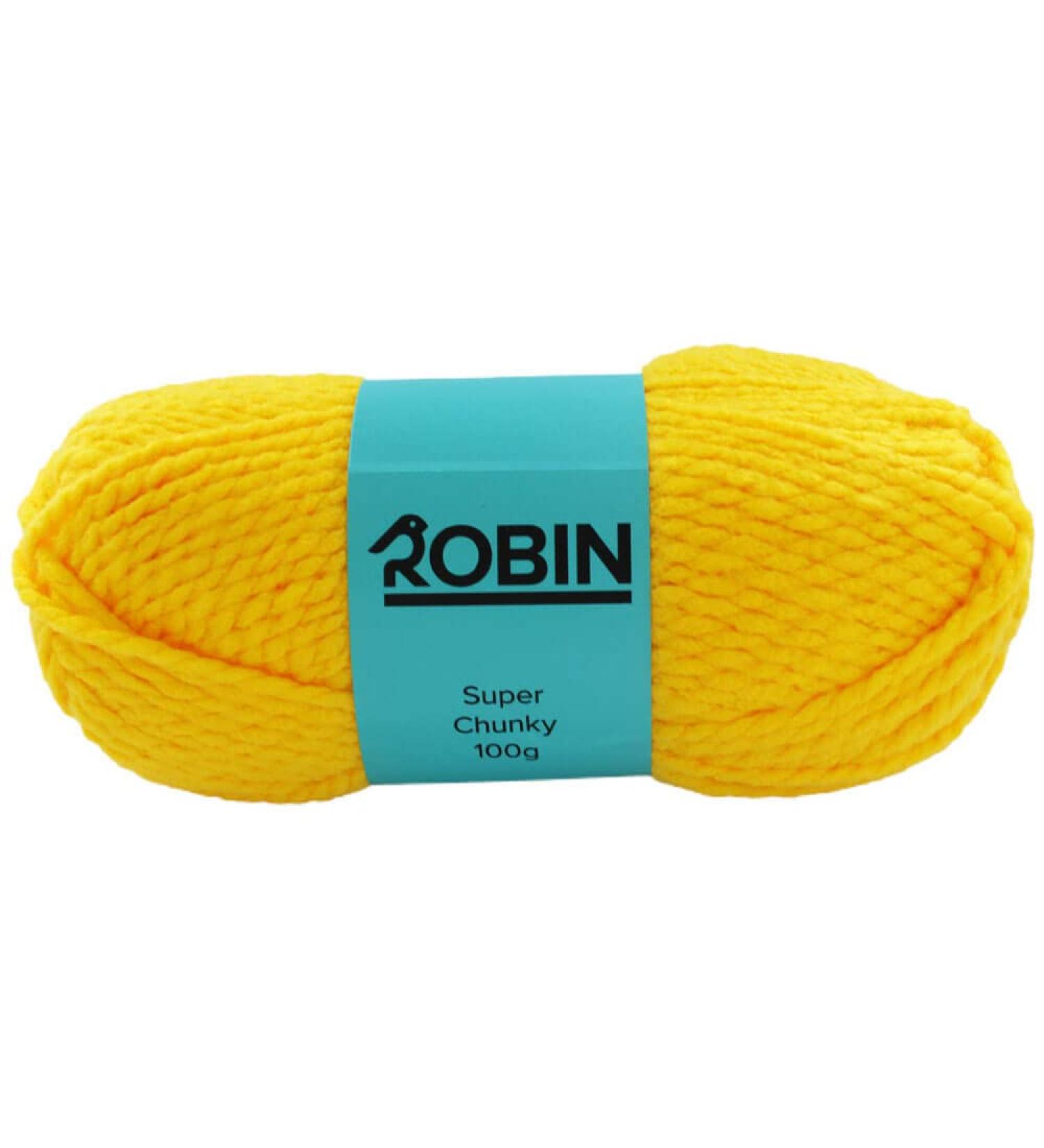 Robin Super Chunky 100g - 136 Mustard