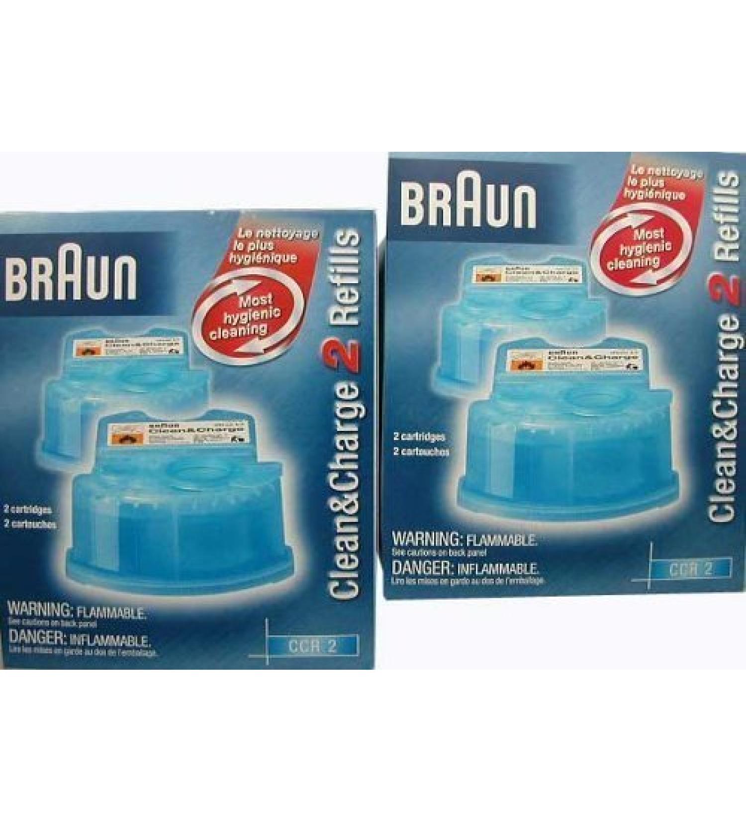 Braun Clean&Renew Cart Shaver Refills - 2 ct - 2 pk