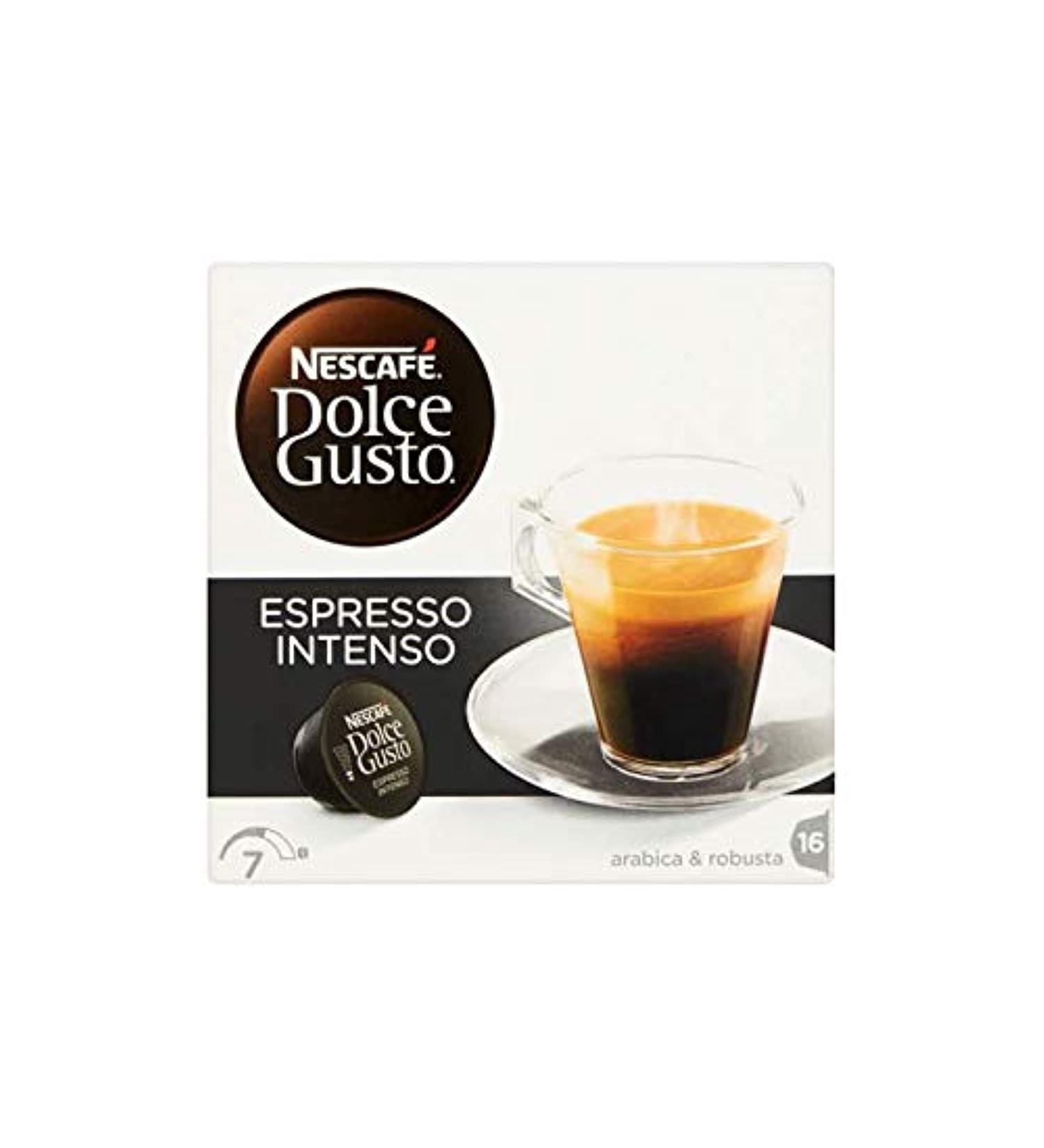 Coffee Capsule | Dolce Gusto Espresso Intenso 16 Stuks | Dolce Gusto Espresso Intenso 16 Stuks | Total Weight 128 grams