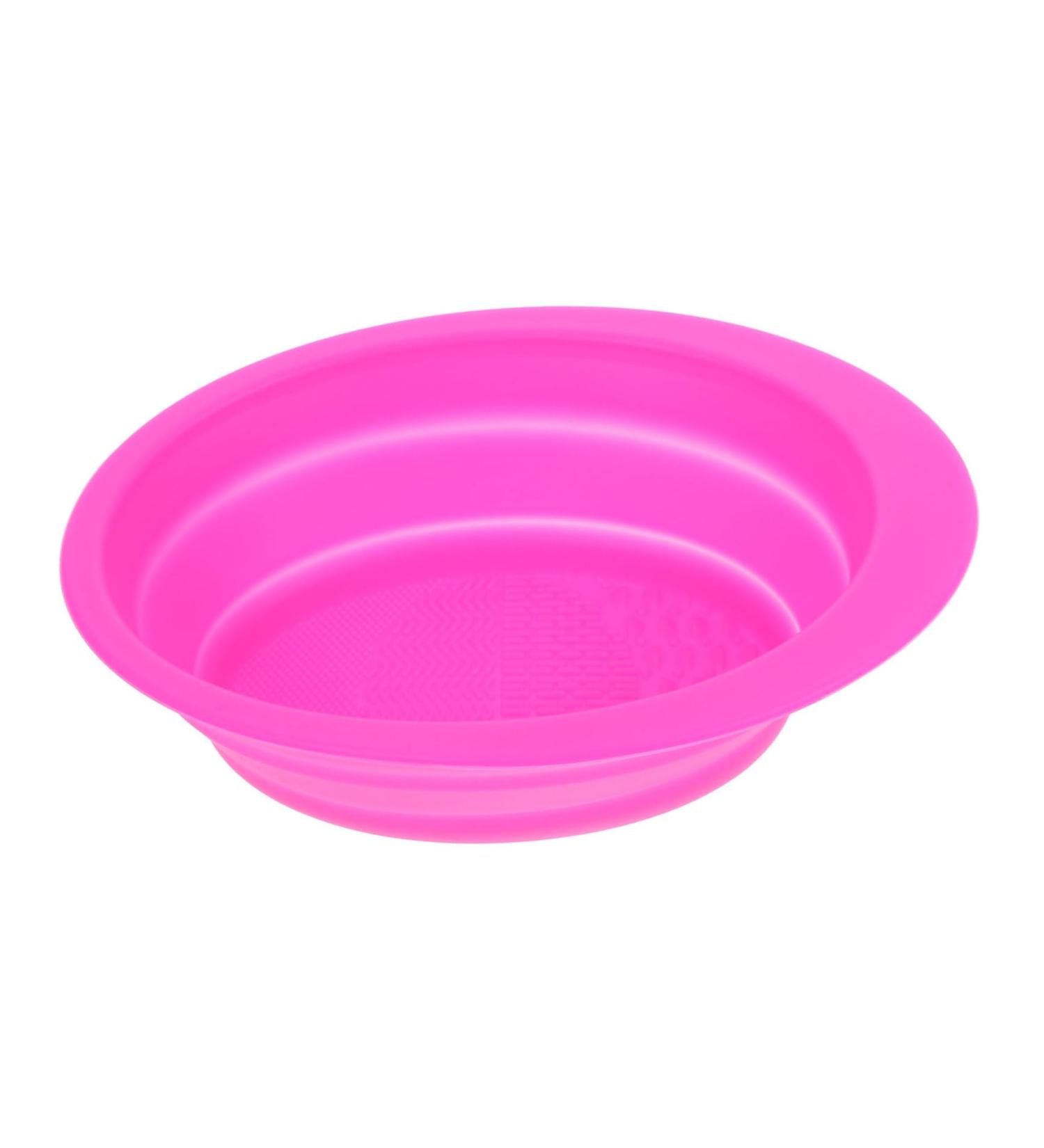 Housoutil Cleaning Pad Makeup Brush Scrubber Pad Portable Washing Tool Cosmetics Brush Scrubber Cleaning Tools Makeup Brush Cleaner Washers Brush Cleansing Pad Cosmetic Brush Fold Silica Gel 14.5x11cm Rosy - Buy Online on GoSupps.com
