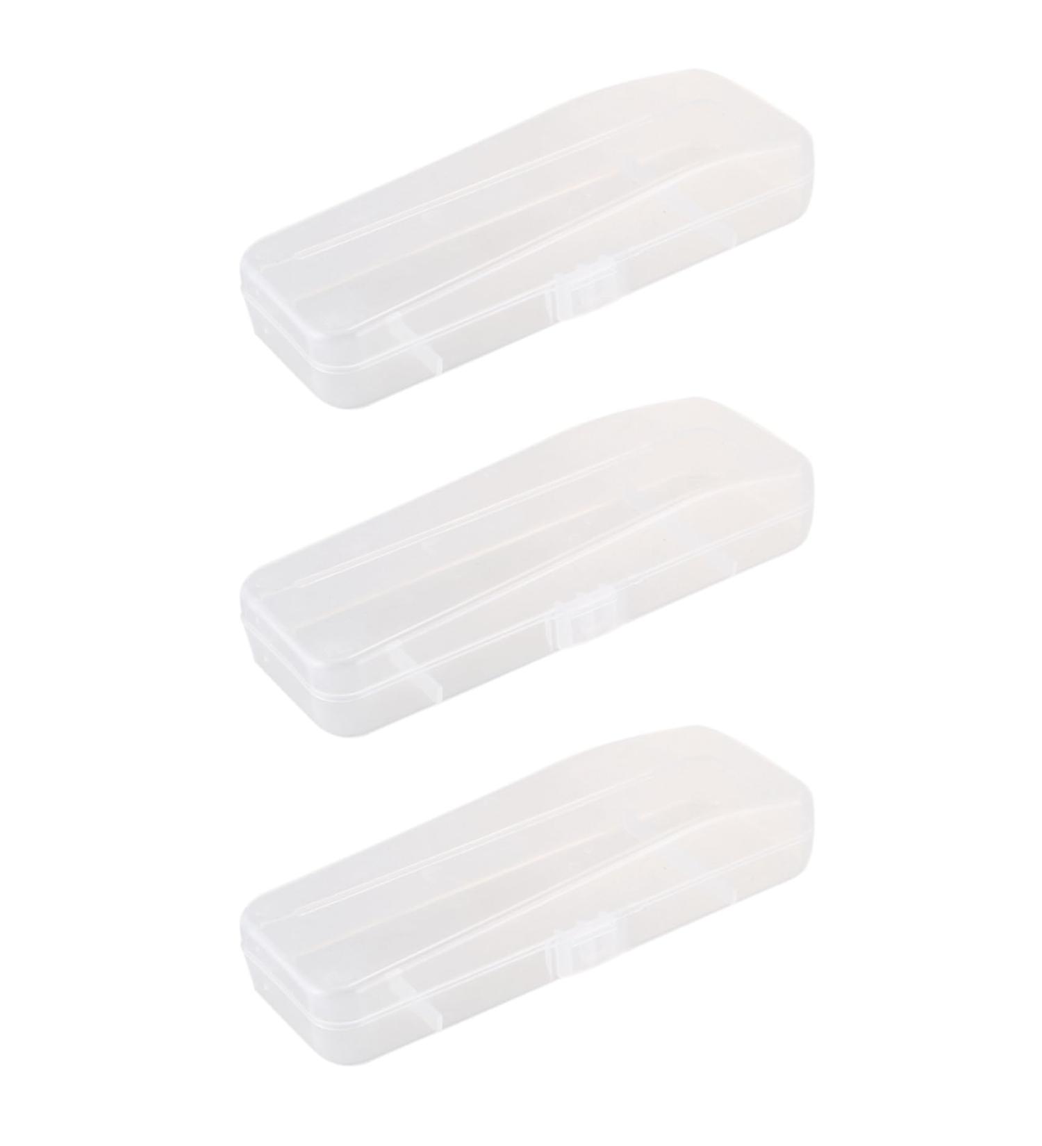 Buy Bassulouda 3-Piece Double Storage Box - Men's Shaver Case & Accessories - Clear Holder - Stylish Fabric Organizer for Travel - Buy Online on GoSupps.com