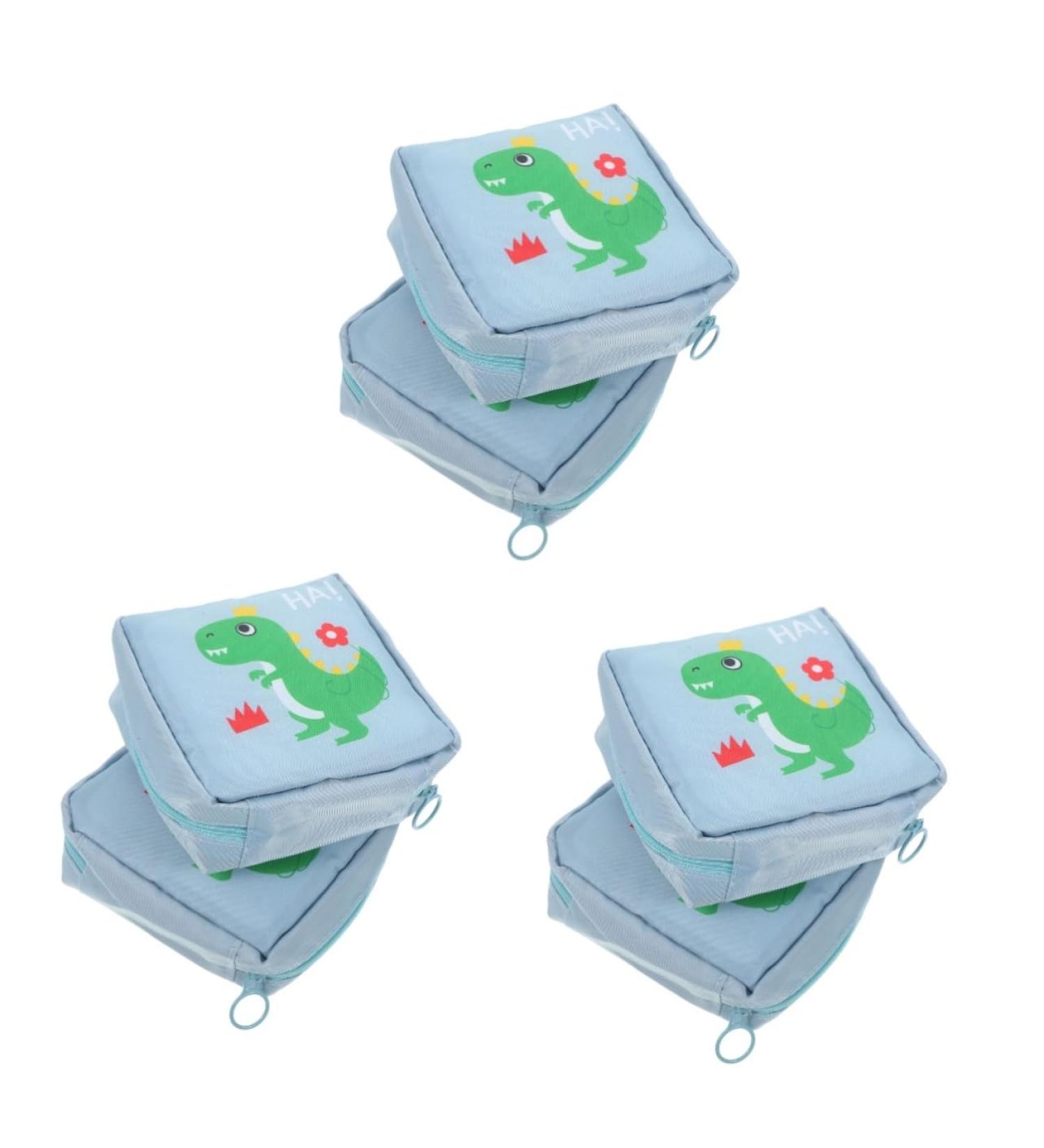 Buy Healeeved Women's Towel-Keeping Bag Wallet - 6 Pack Tampon Coin Holder Pouch - Stylish Nylon Organizer for Tanks & Bands - Buy Online on GoSupps.com