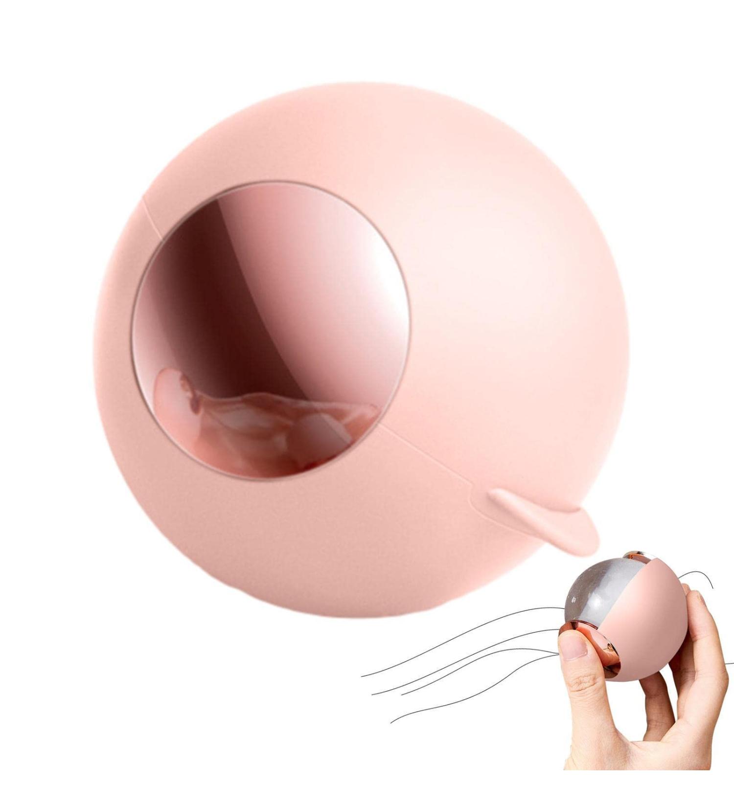 Portable Pink Lint Roller Hair Remover Ball | Reusable & Washable ABS Multifunctional Lint Remover for Clothing & Pet Hair - Ideal for Travel - Buy Online on GoSupps.com