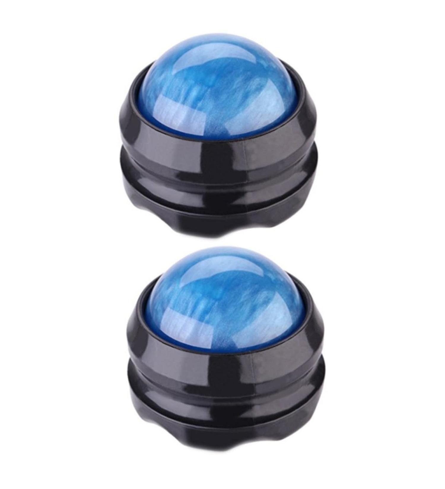 ABOOFAN Fitness Massage Ball Set - 2pcs Manual Foot Roller Balls for Deep Tissue Massage & Muscle Relief - Buy Online on GoSupps.com