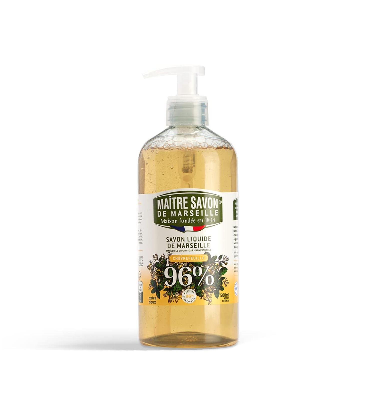 Extra Gentle Liquid Soap with Pump - Honeysuckle 500ml | International Shipping Available - Buy Online on GoSupps.com