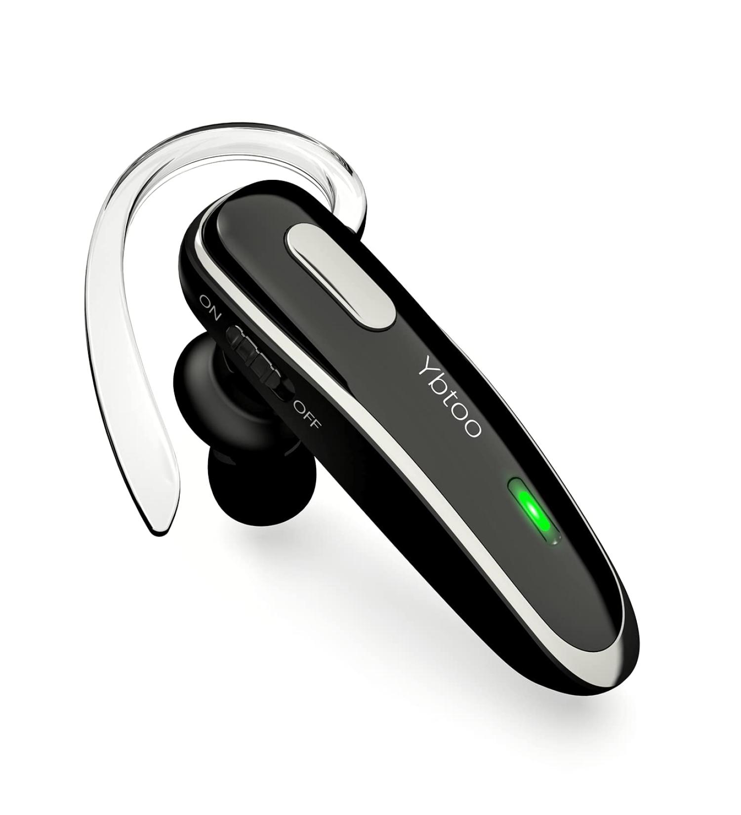 Ybtoo Bluetooth Headset V5.1 - Ultralight Wireless Handsfree Earpiece with Noise Cancellation Mic - Buy Online on GoSupps.com