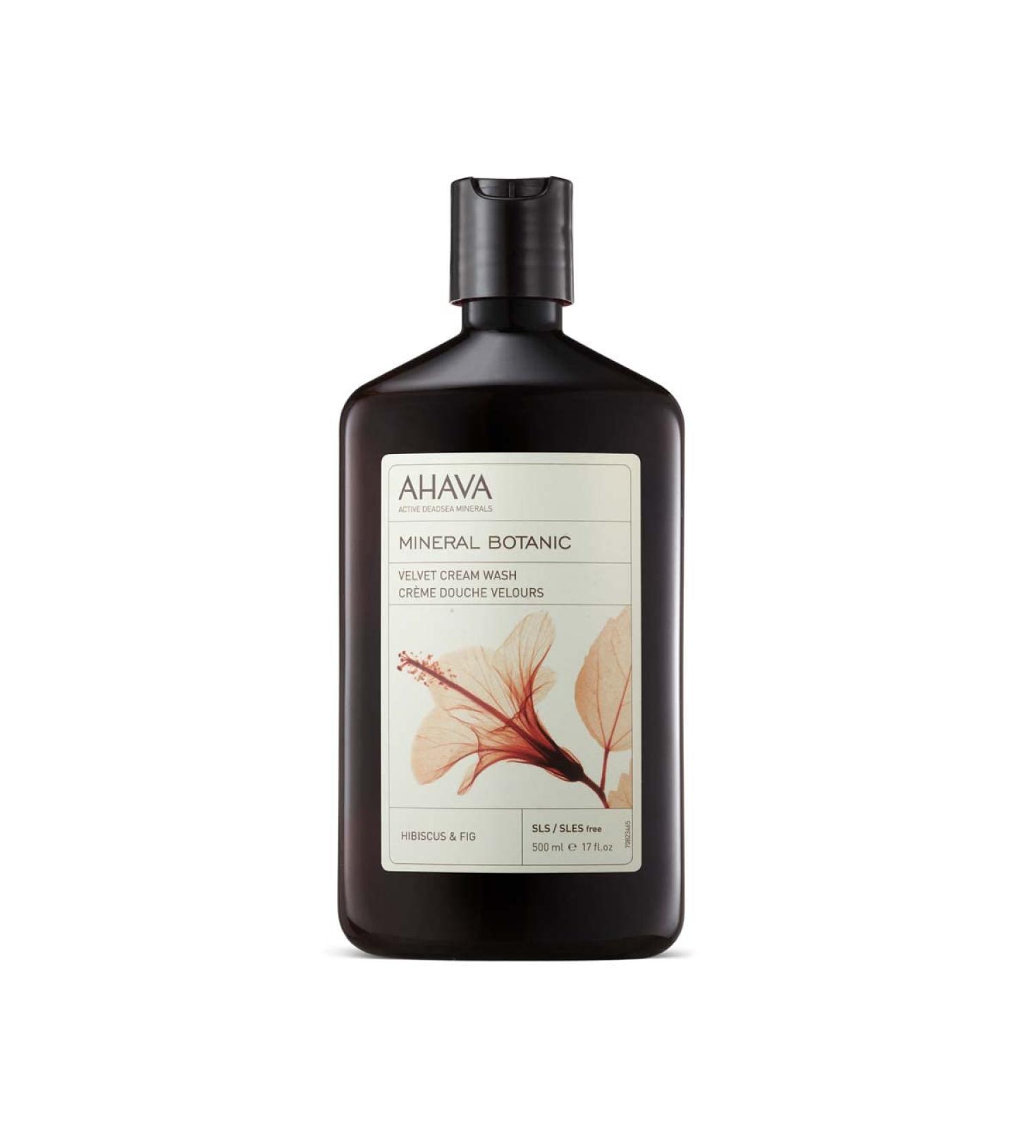 AHAVA Dead Sea Mineral Hibiscus & Fig Body Wash 17 fl oz | Natural Hydrating Formula - Buy Online on GoSupps.com