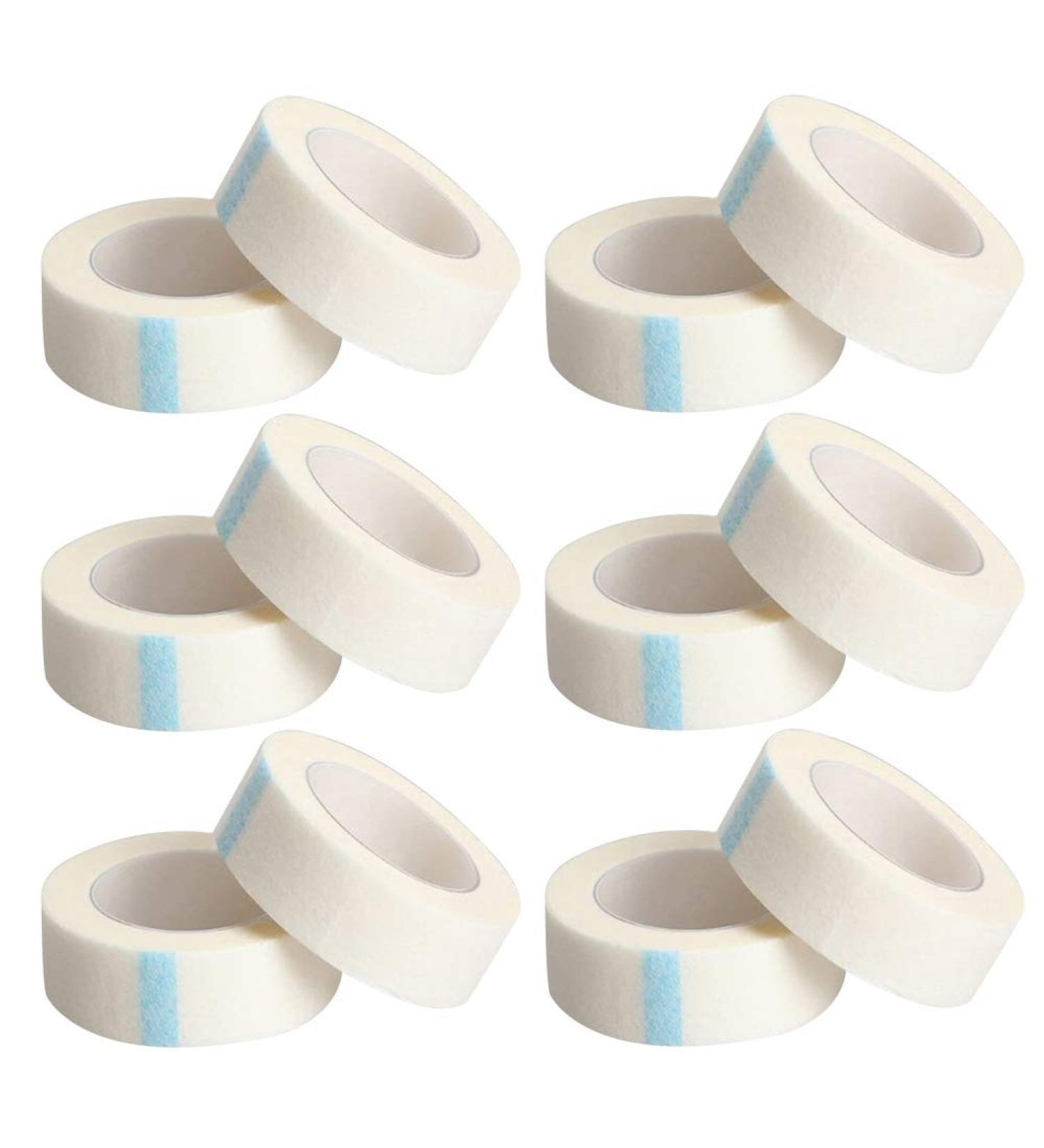 CYSJ 12 PCs Adhesive Tape for Eyelash Extensions | Medical Grade Insulating Tape | Perfect for Individual Eyelash Application - Buy Online on GoSupps.com