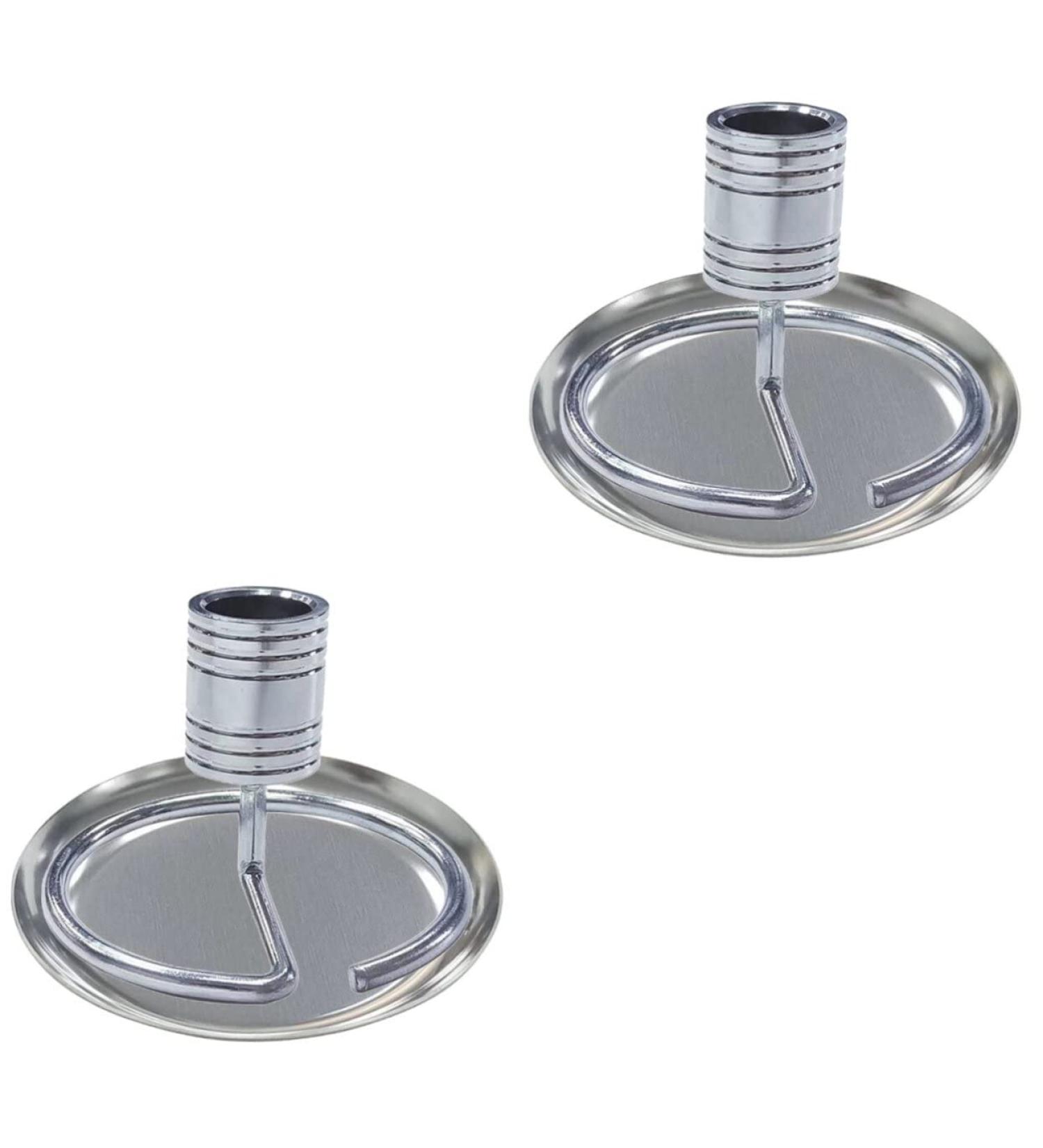 Alipis Metal Stands for Dishes - 2 Sets of Safe Moxibustion & Massage Accessories - Durable 10x10cm Silver Ash Collectors - Buy Online on GoSupps.com