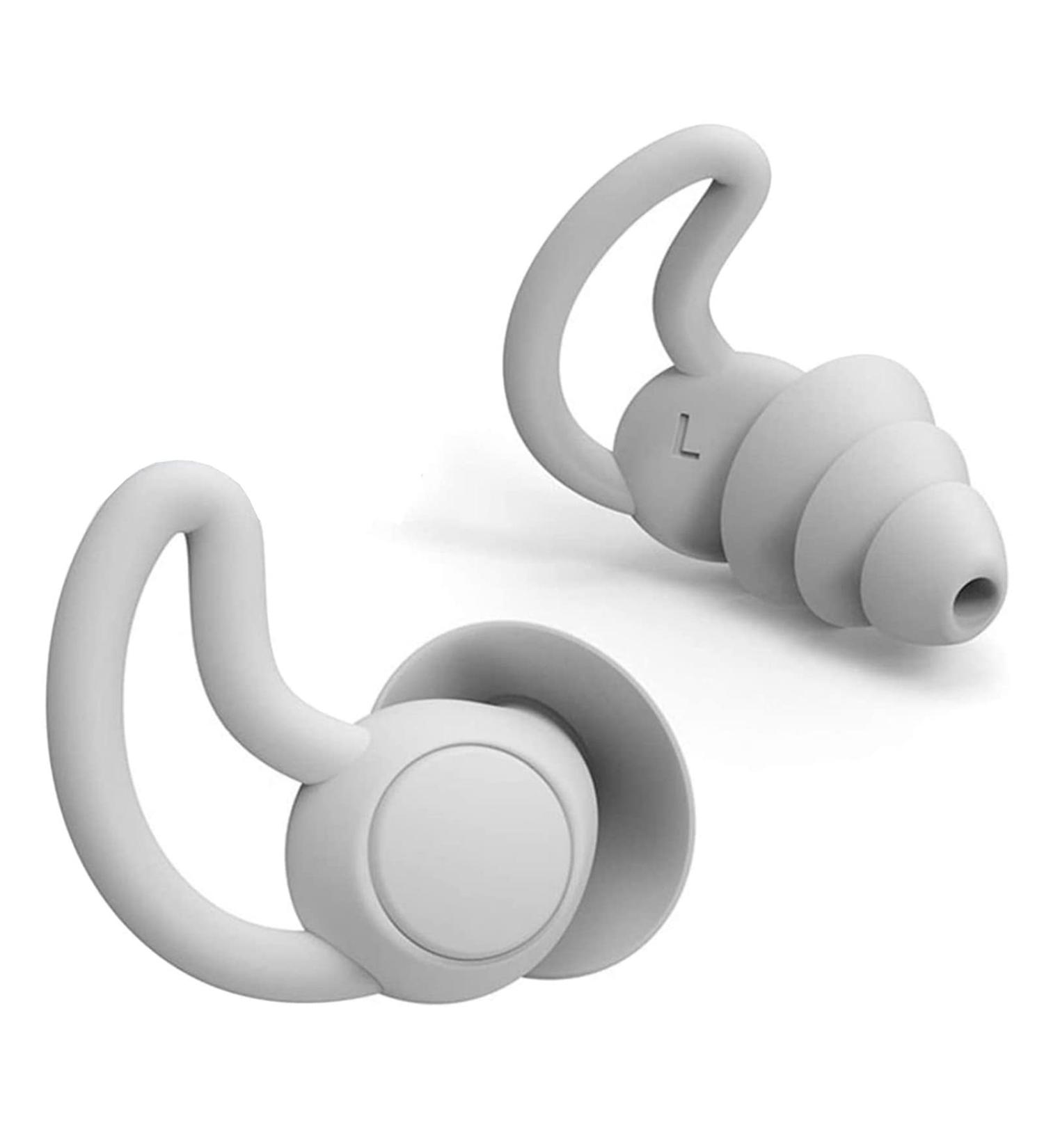 Macrohu Soft Silicone Earplugs for Sleep & Noise Reduction - Ideal for Light Sleepers Travelers & Hearing Protection - Buy Online on GoSupps.com