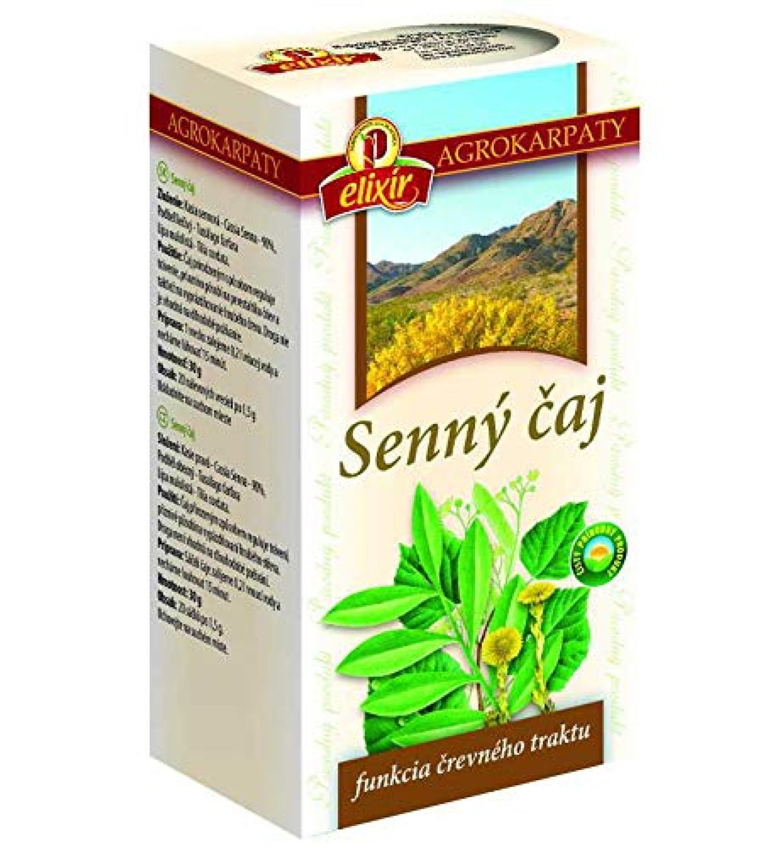 Senna Tea with Coltsfoot and Linden | Natural Laxative Herbal Tea (20 Tea Bags 30g) - Buy Online on GoSupps.com