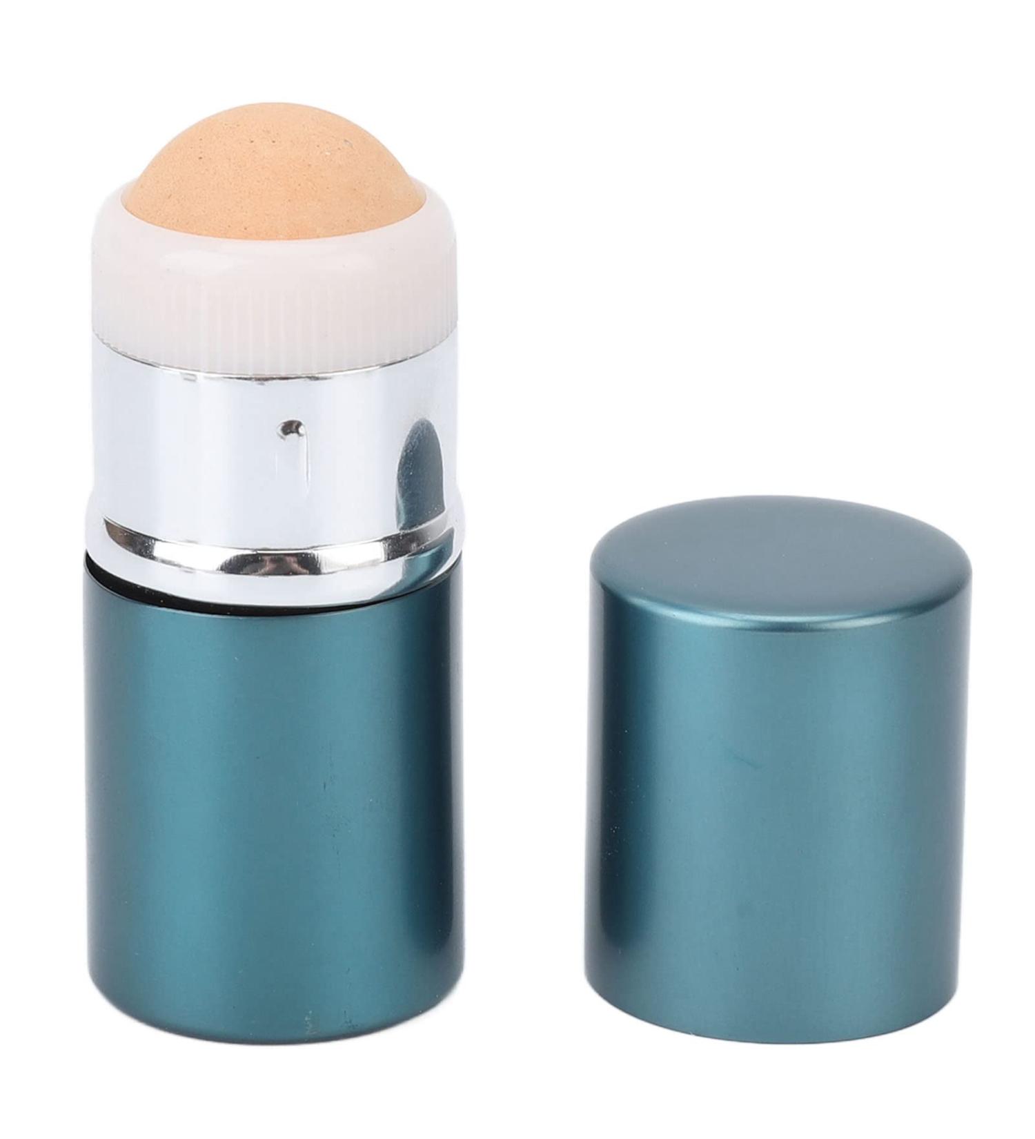 Oil Absorbing Volcanic Face Roller - Portable Reusable Oil Control Tool for Home & Travel (Blue) - Ideal for Clear Skin - Buy Online on GoSupps.com