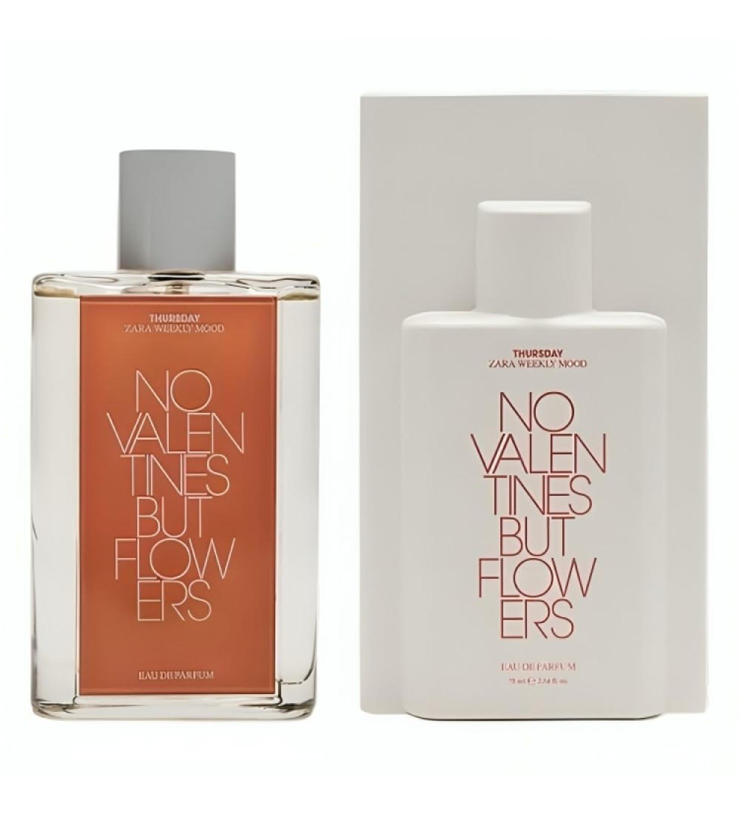 Zara Weekly Mood Thursday - No Valentines But Flowers Perfume for Women EDP Eau De Parfum 75 ML (2.54 FL OZ) - Buy Online on GoSupps.com