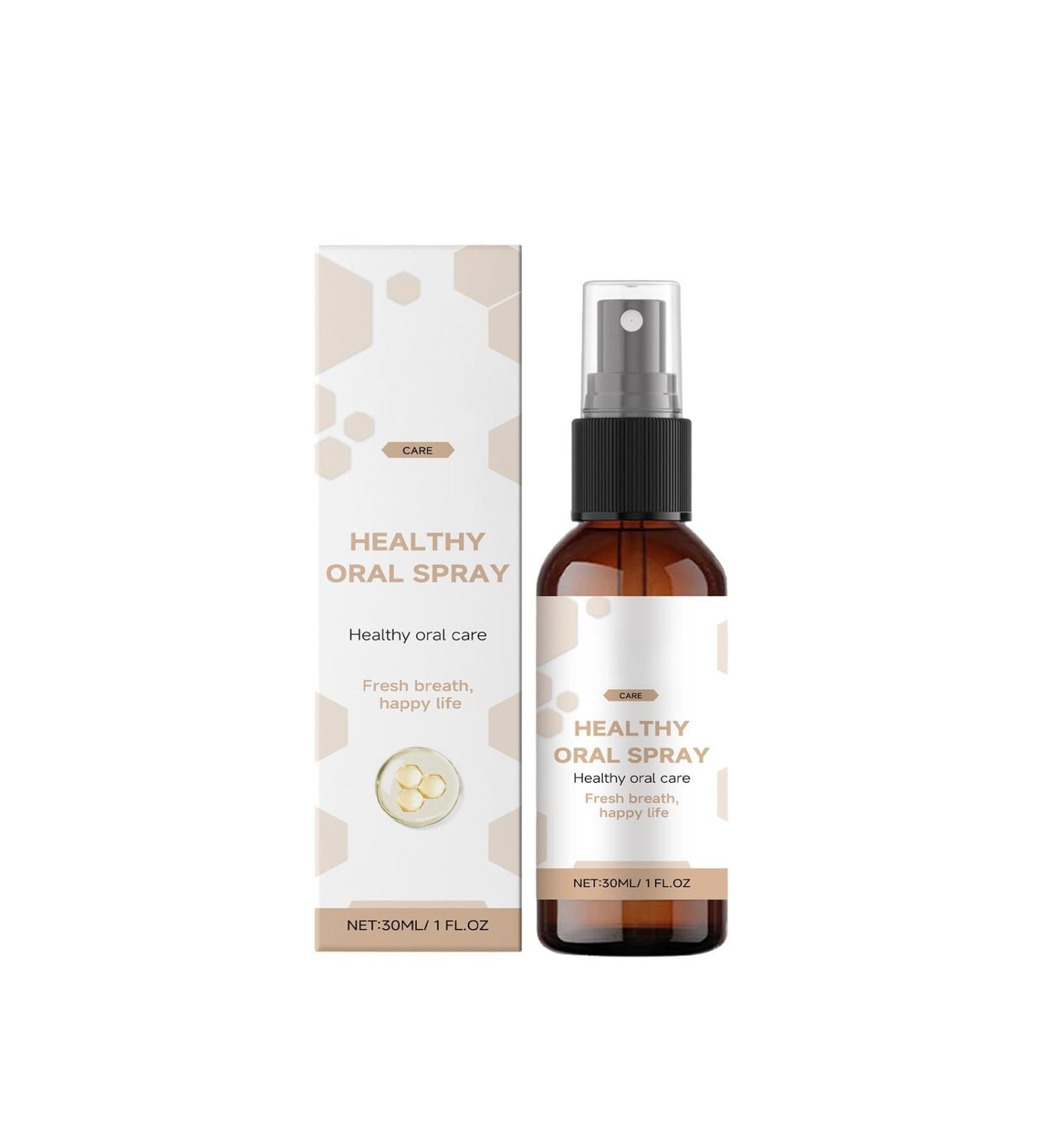 Healthy Oral Spray for Fresh Breath Natural Fragrance 1 FL.OZ/30ML - Buy Online on GoSupps.com