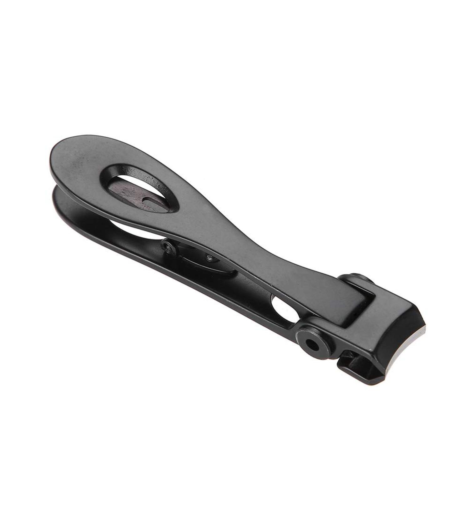 Nail Clipper Stainless Steel Cutter Trimmer Non-Slip Handle Cutting Edge for Professional and Personal Use Fine Workmanship Mini Size and Lightweight Convenient (Black) - Buy Online on GoSupps.com