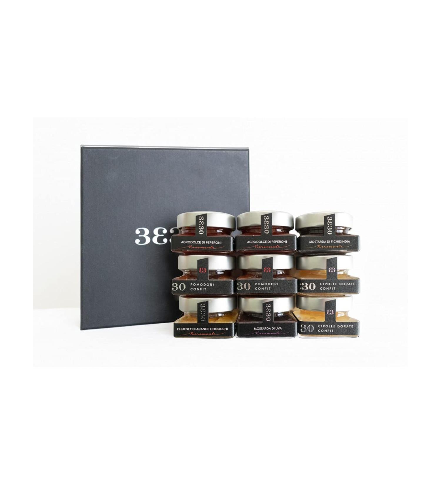 Nelson Sicily Compos Promo Specialty at Table 9 of 60 g with NeroMonte By Nelson Sicily Gift Jars