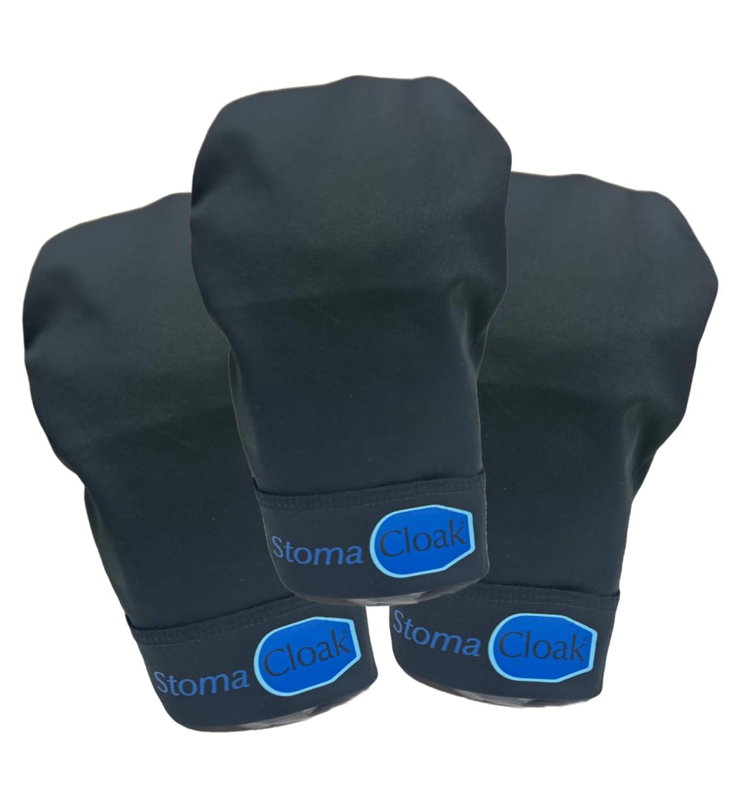 StomaCloak Ostomy Pouch Cover - Discreet Odor Control & Leak Protection for Colostomy Ileostomy Urostomy - 3-Pack Black (2.75S - 70mm - Buy Online on GoSupps.com