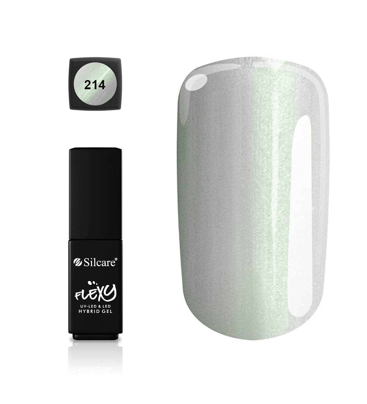 Buy Silcare 214 Soak Off Hybrid UV LED Flexy Gel for Manicure - 4.5g | International Shipping Available - Buy Online on GoSupps.com
