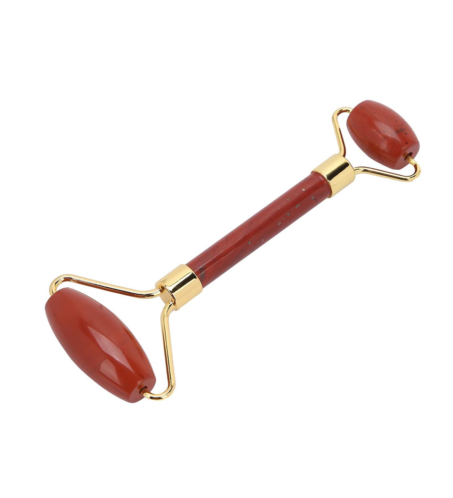 Face Jade Roller Noiseless Facial Beauty Roller for Eye Neck Forehead Face - Buy Online on GoSupps.com