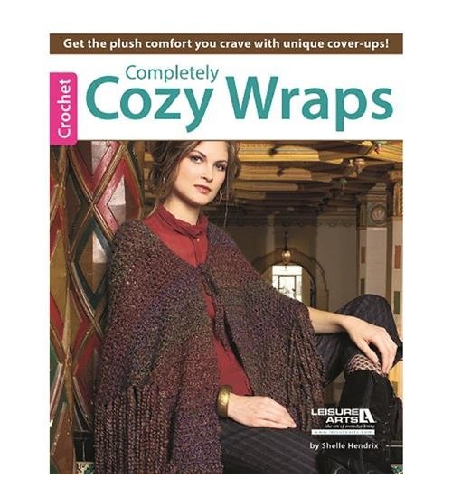 LEISURE ARTS Books, Completely Cozy Wraps to Crochet